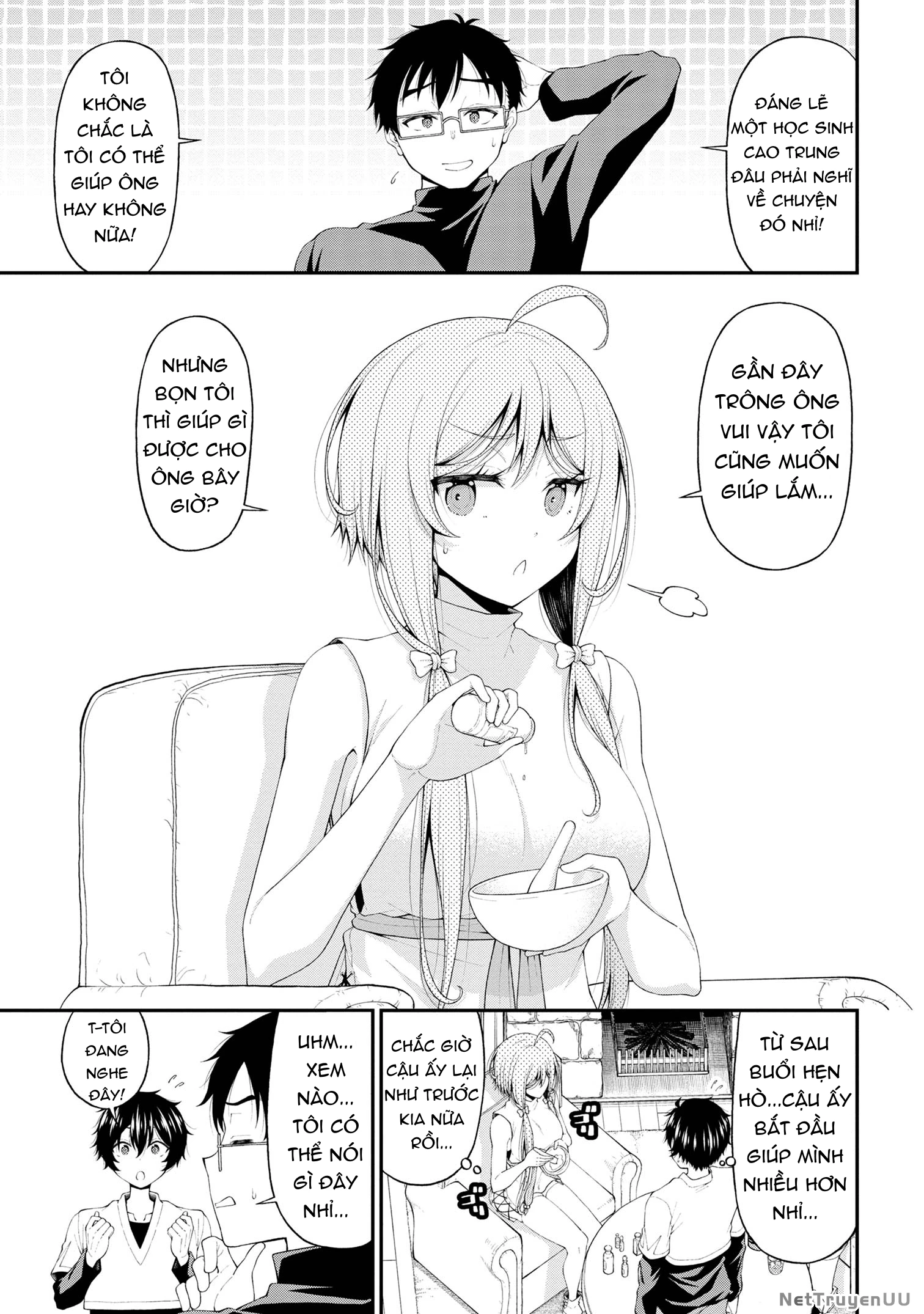 Nhỏ Gyaru Lẽ Ra Tỏ Tình Với Người U Ám Như Tôi Chỉ Vì Trò Chơi Trừng Phạt, Nhưng Dù Có Nhìn Kiểu Gì Thì Cổ Cũng Yêu Tôi Mà! Chapter 17 - Trang 3