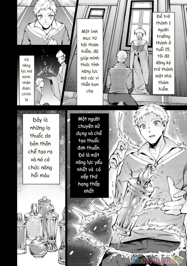 Nhờ ném lọ thuốc với tốc độ 160km/h, tôi trở thành nhà thám hiểm toàn năng Chapter 1 - Trang 2