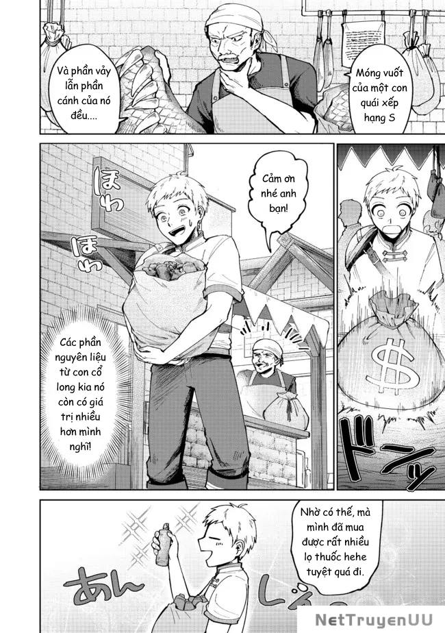 Nhờ ném lọ thuốc với tốc độ 160km/h, tôi trở thành nhà thám hiểm toàn năng Chapter 2 - Trang 2