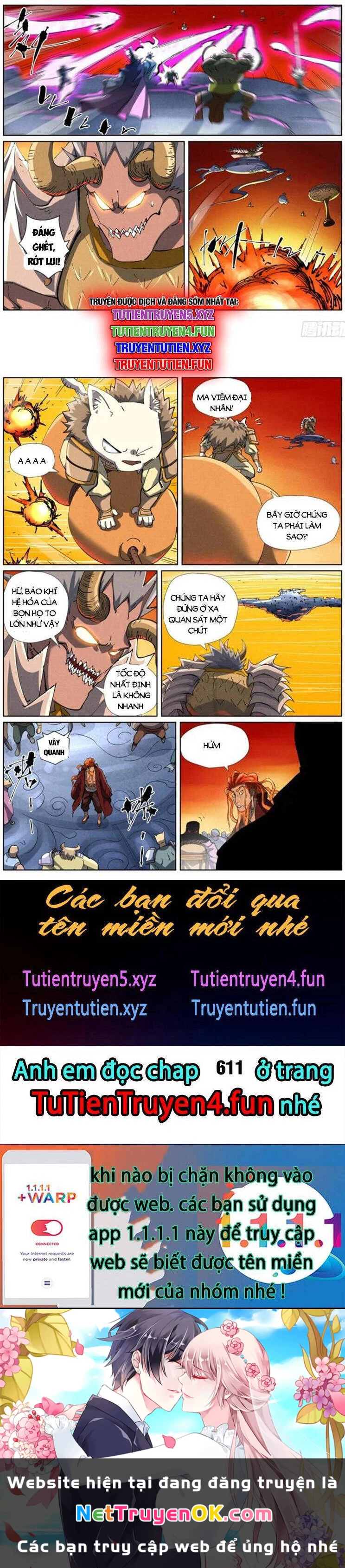 Yêu Thần Ký Chapter 610 - Next Chapter 611