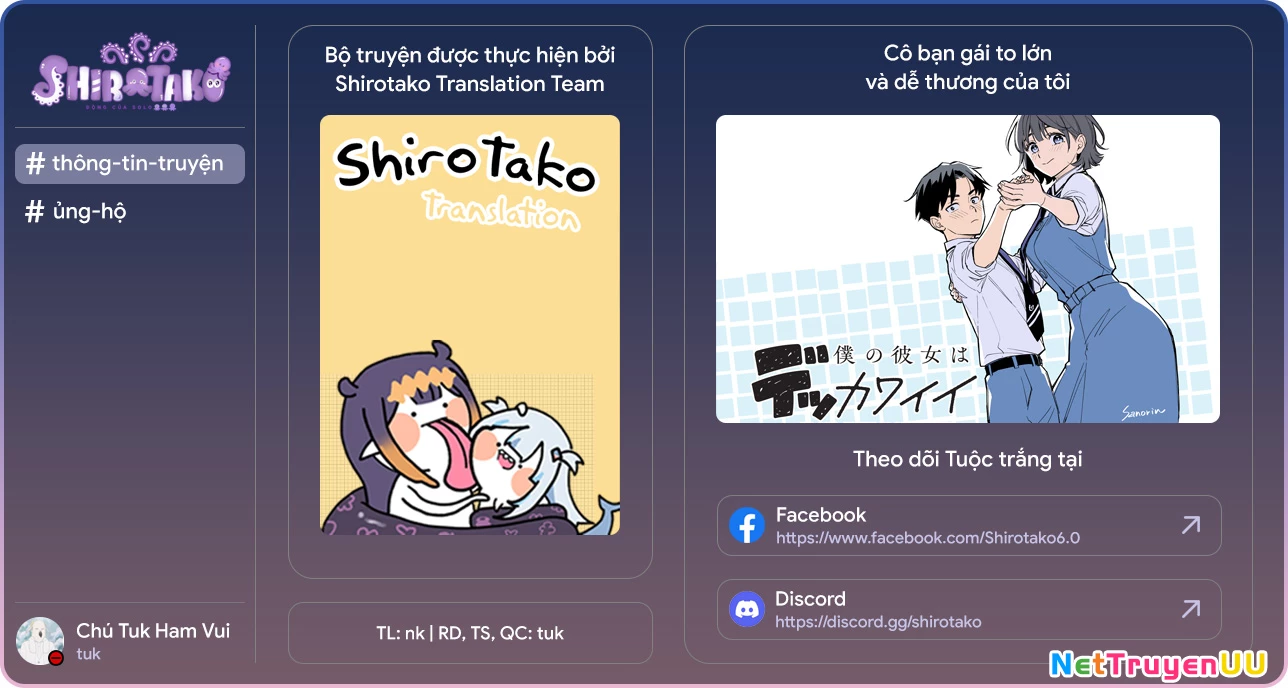 Cô bạn gái to lớn và dễ thương của tôi Chapter 1 - Trang 2