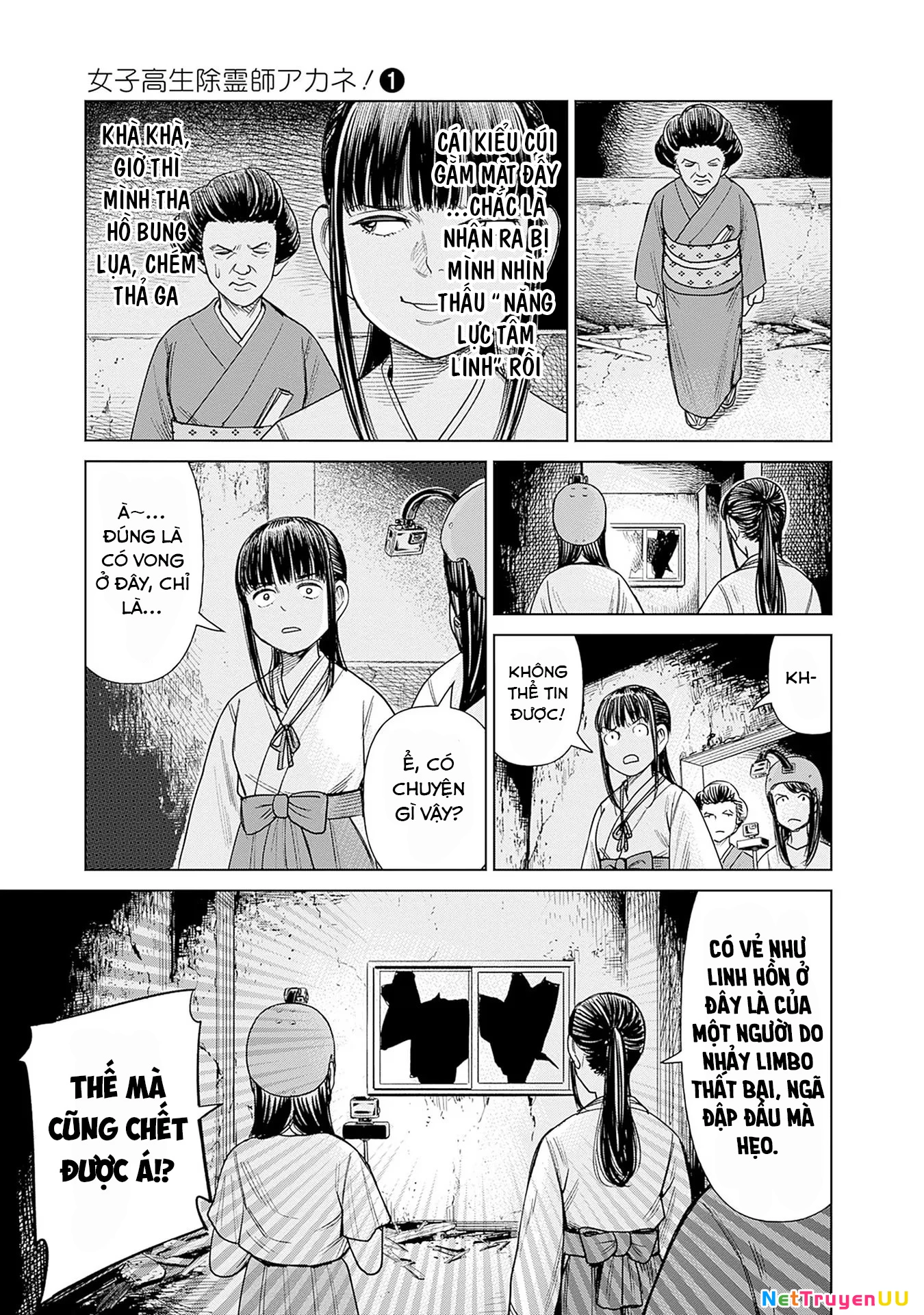 Nữ sinh trừ tà Akane! Chapter 4 - Trang 2