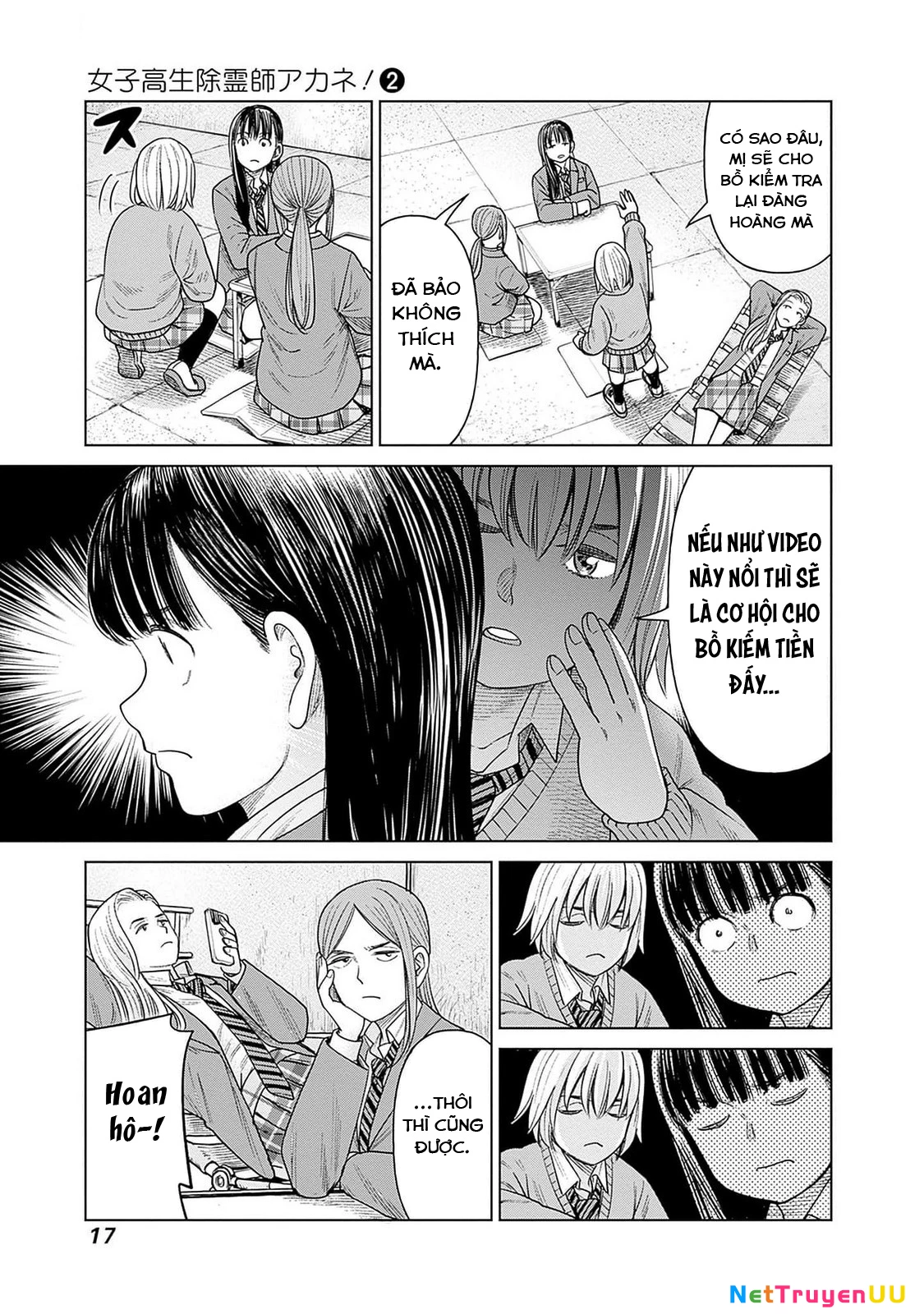 Nữ sinh trừ tà Akane! Chapter 6 - Trang 2
