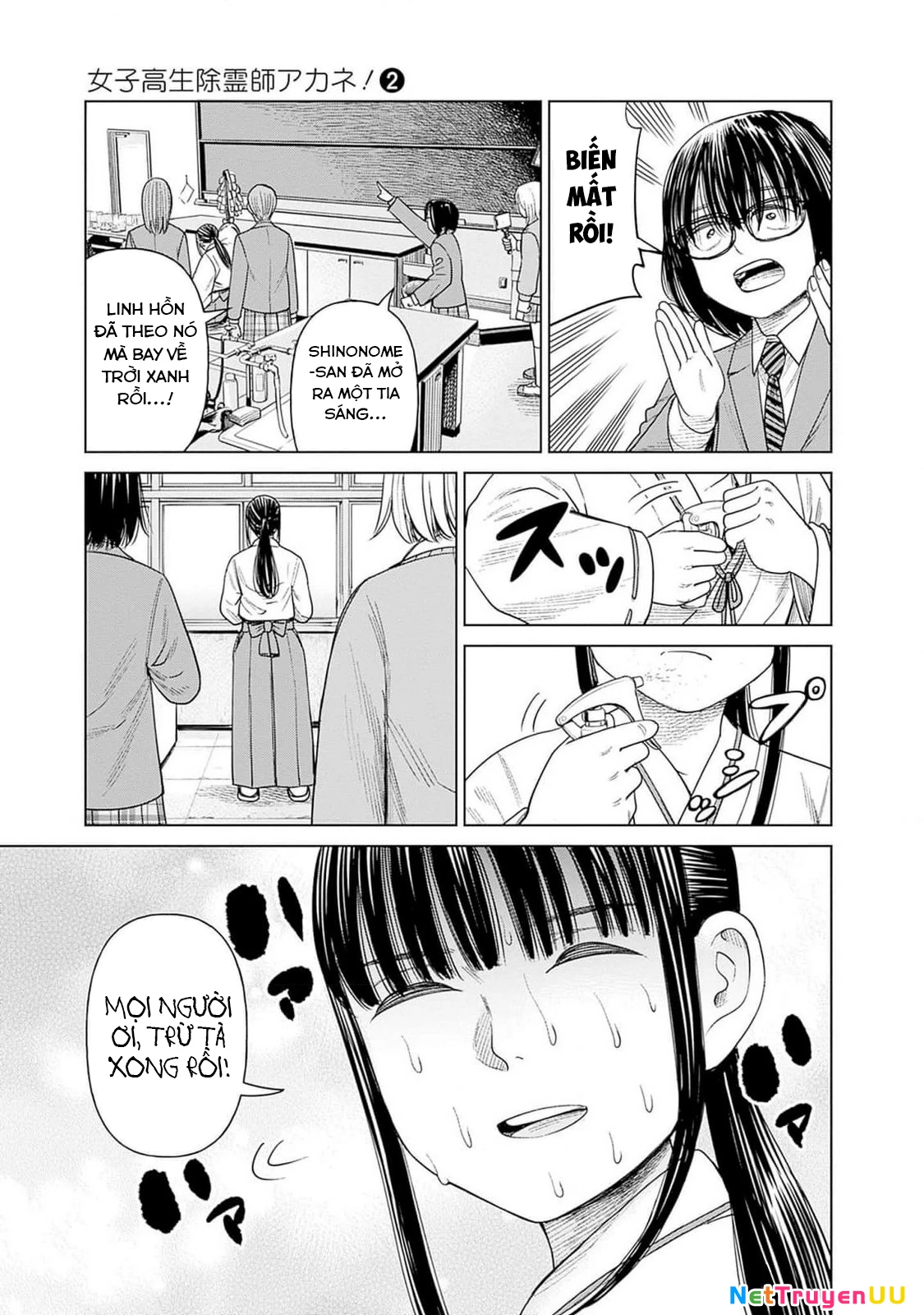 Nữ sinh trừ tà Akane! Chapter 6 - Trang 2