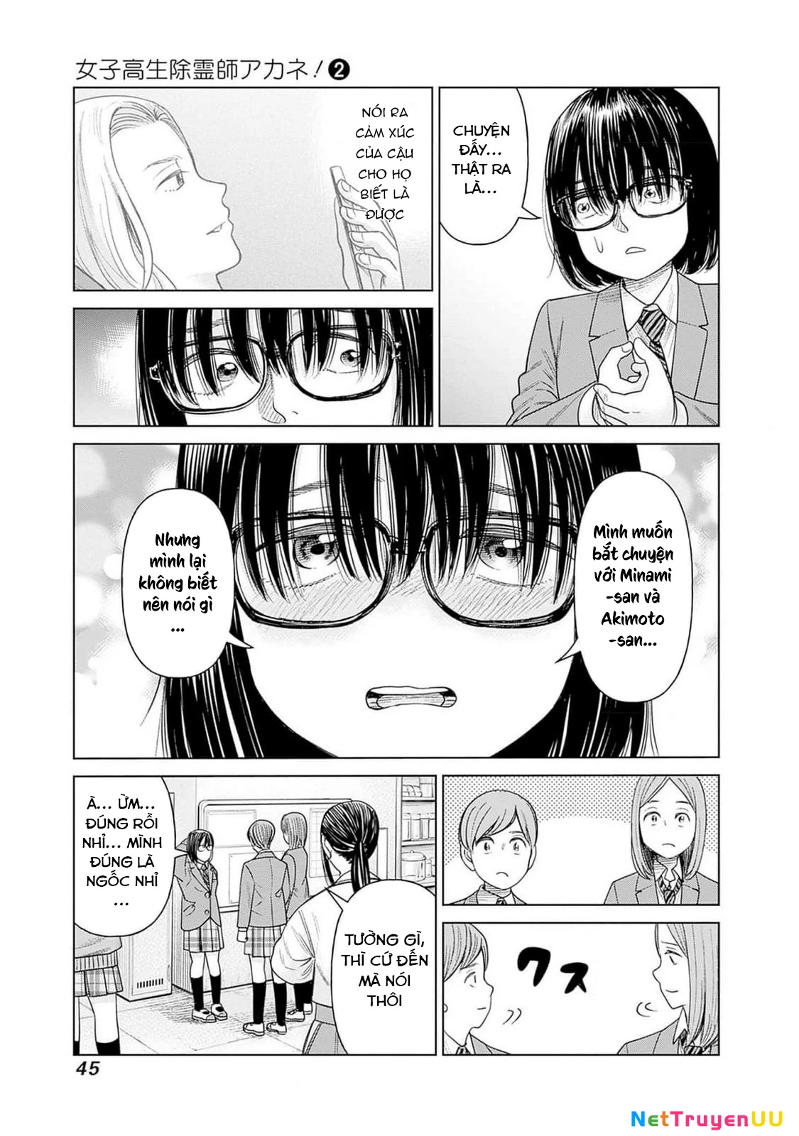 Nữ sinh trừ tà Akane! Chapter 6 - Trang 2