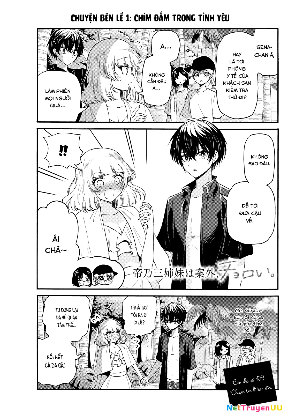 Ba Chị Em Nhà Mikadono Dễ Đối Phó Thật Đấy Chapter 109 - Trang 4