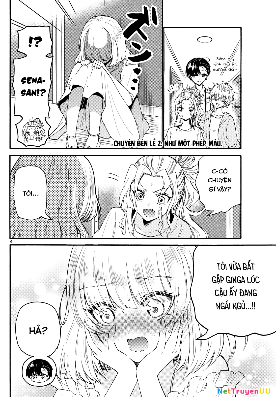 Ba Chị Em Nhà Mikadono Dễ Đối Phó Thật Đấy Chapter 109 - Trang 4