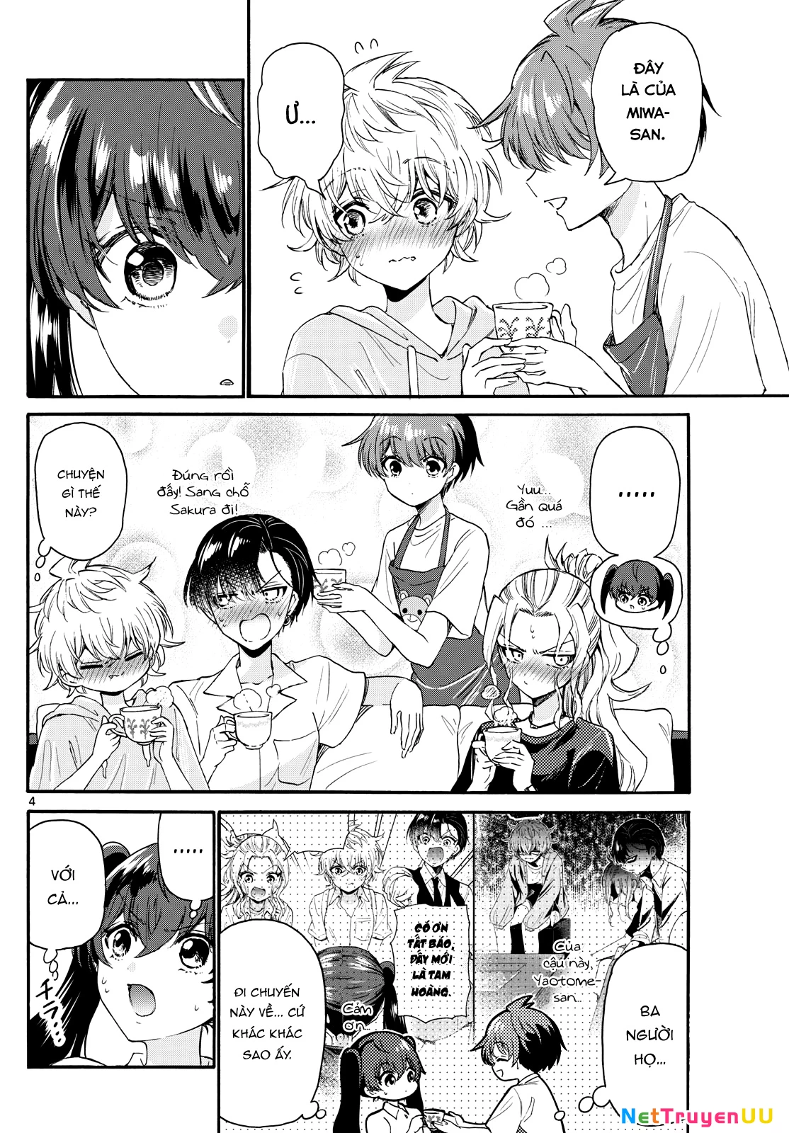 Ba Chị Em Nhà Mikadono Dễ Đối Phó Thật Đấy Chapter 110 - Trang 4