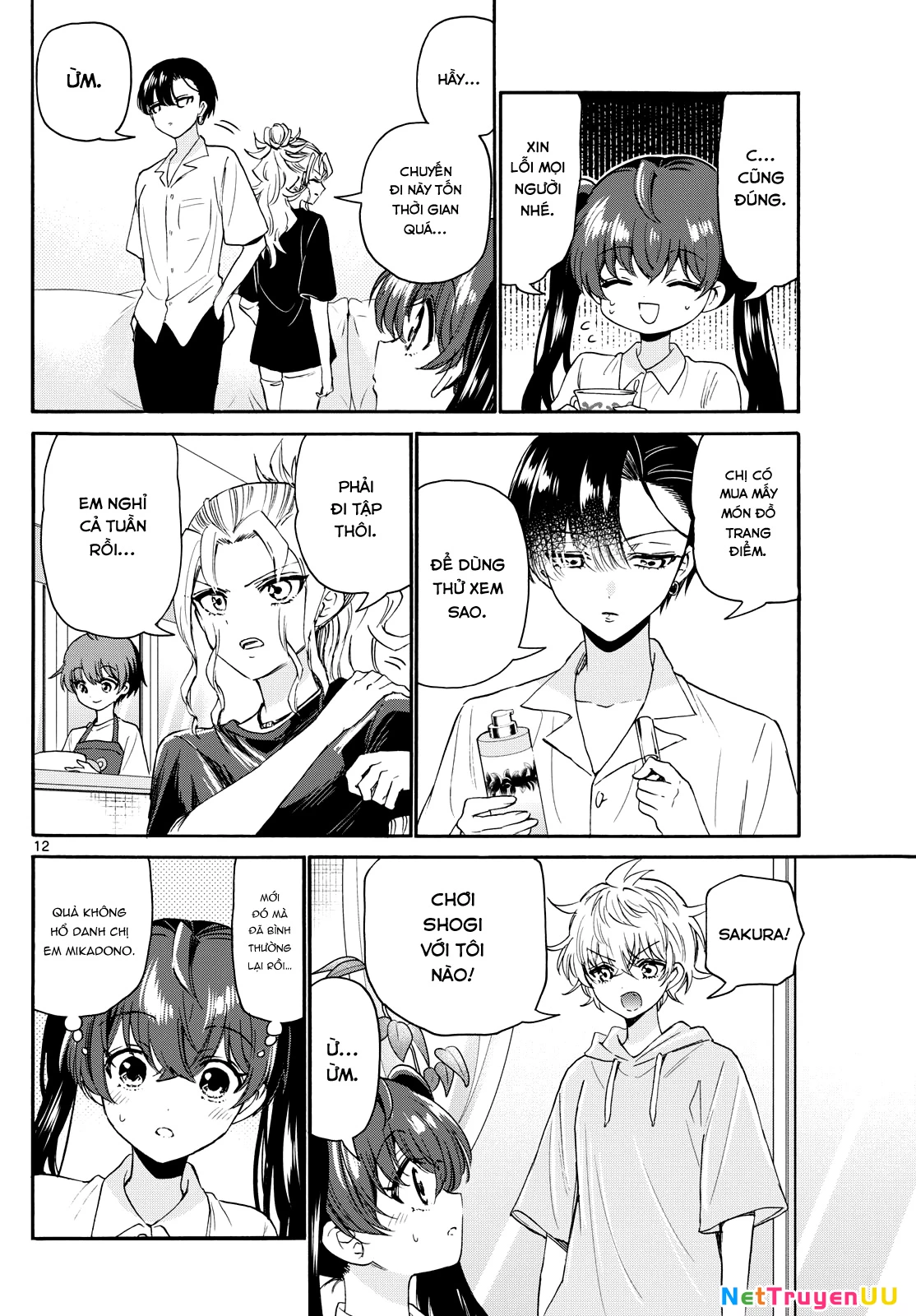 Ba Chị Em Nhà Mikadono Dễ Đối Phó Thật Đấy Chapter 110 - Trang 4