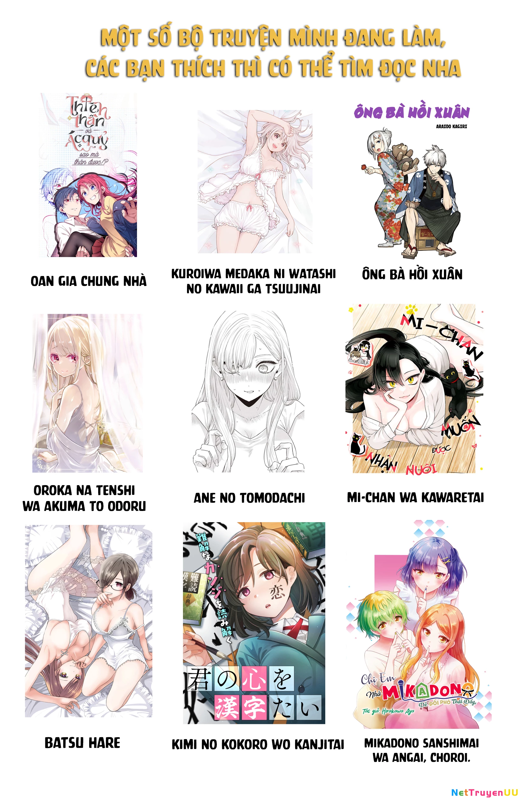 Ba Chị Em Nhà Mikadono Dễ Đối Phó Thật Đấy Chapter 110 - Trang 4