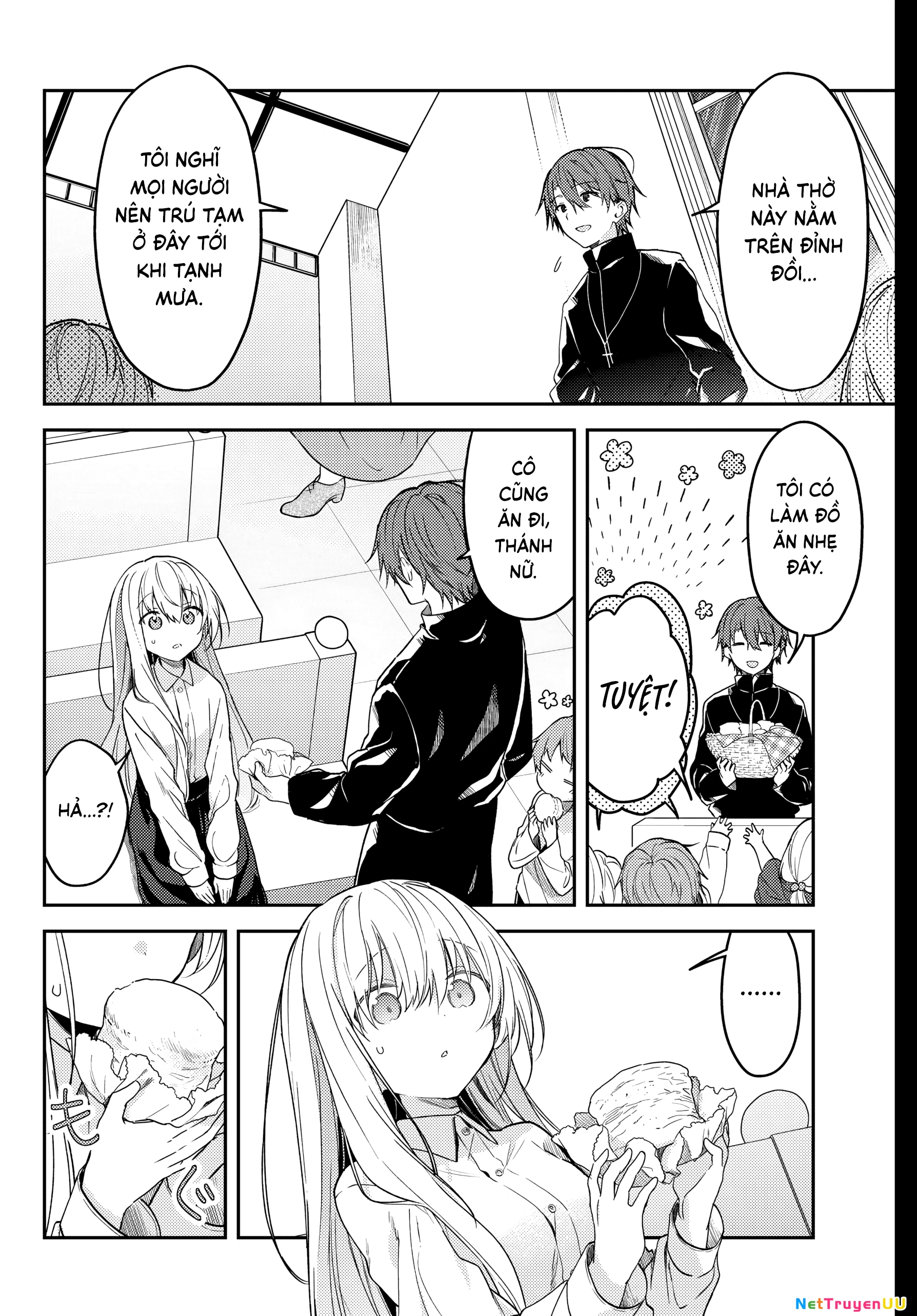 Shiro Seijo to Kuro Bokushi Chapter 67 - Trang 2