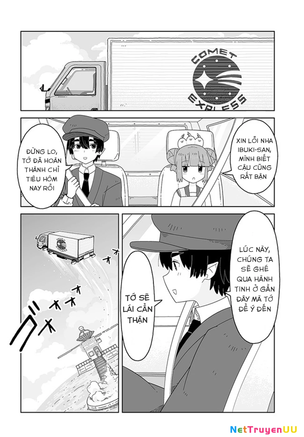 Giặt là vệ tinh Chapter 7 - Trang 2