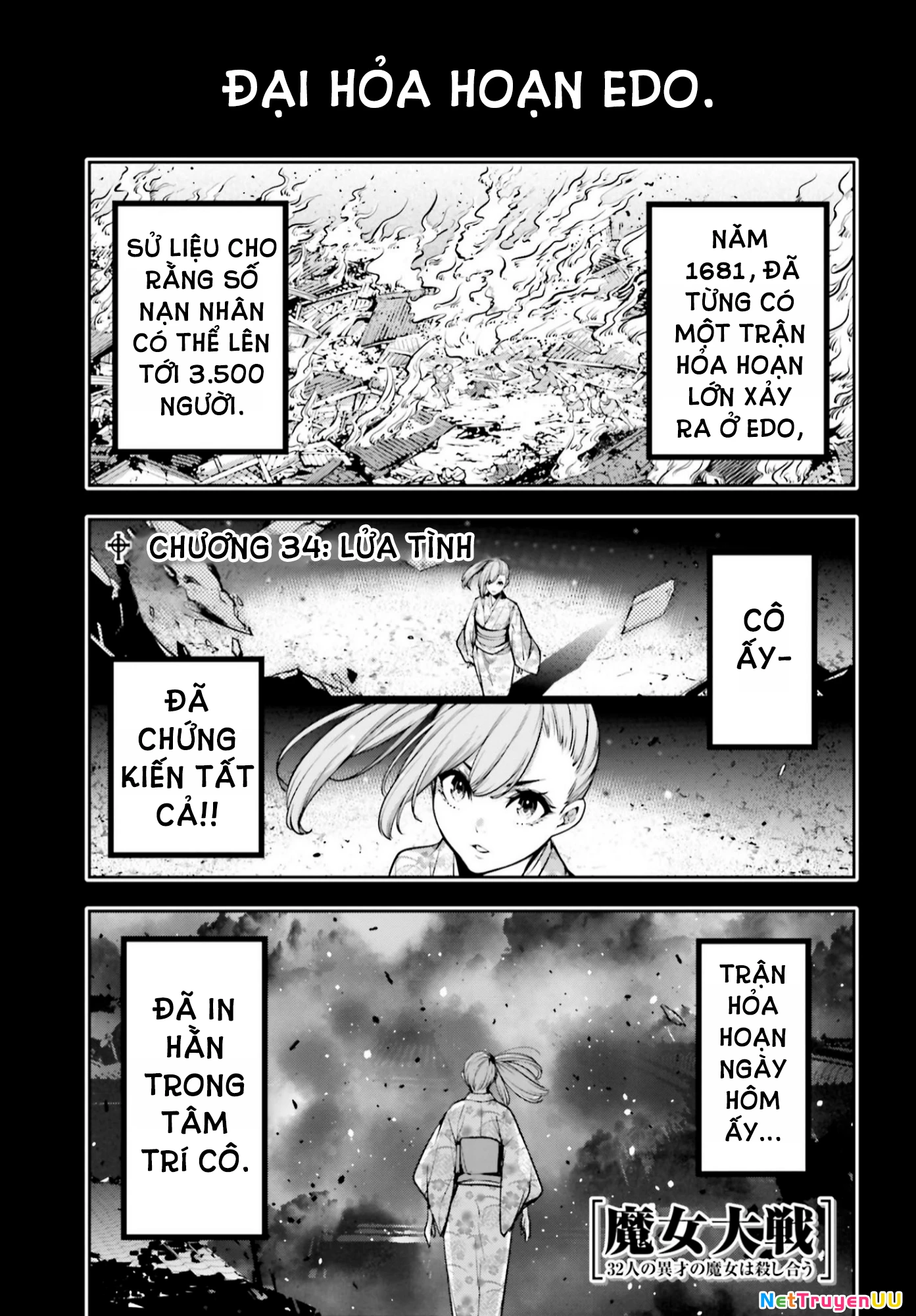 Majo Taisen - The War Of Greedy Witches Chapter 34 - Trang 3