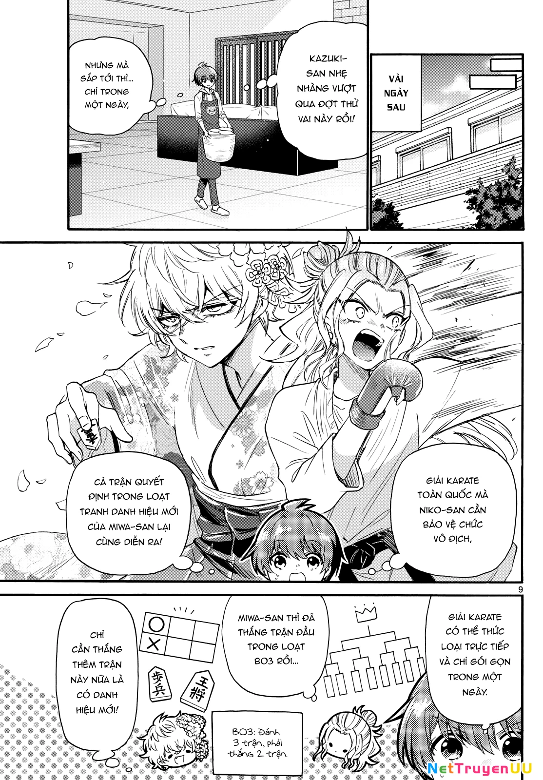 Ba Chị Em Nhà Mikadono Dễ Đối Phó Thật Đấy Chapter 113 - Trang 4