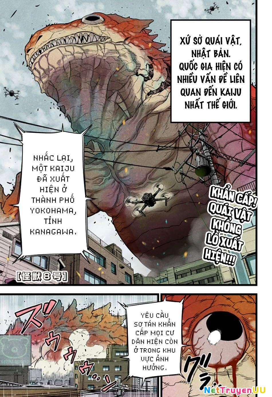 Hôm Nay - Tôi Hóa Kaiju Chapter 1 - Trang 2