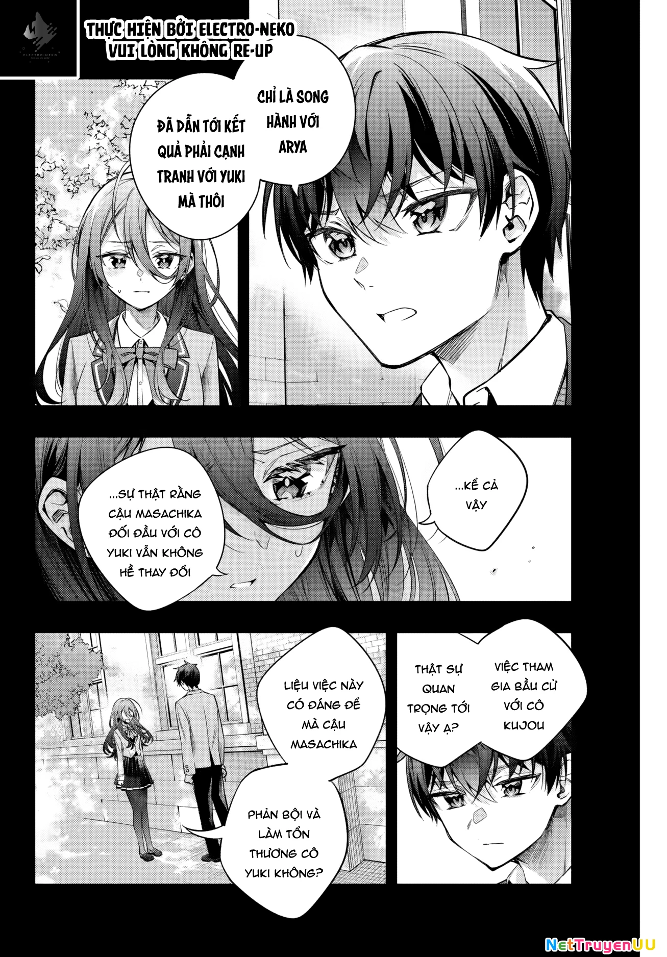 Arya-san bàn bên thi thoảng lại thả thính tôi bằng tiếng Nga Chapter 44 - Trang 3