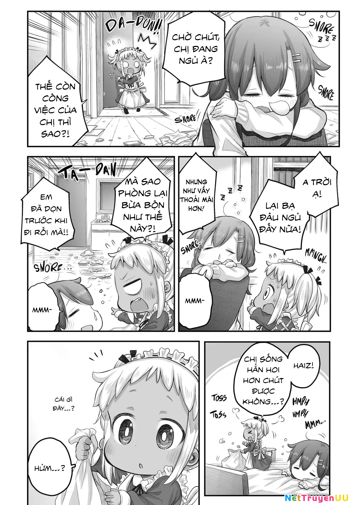 Miss Shachiku and the Little Baby Ghost Chapter 34.5 - Trang 2