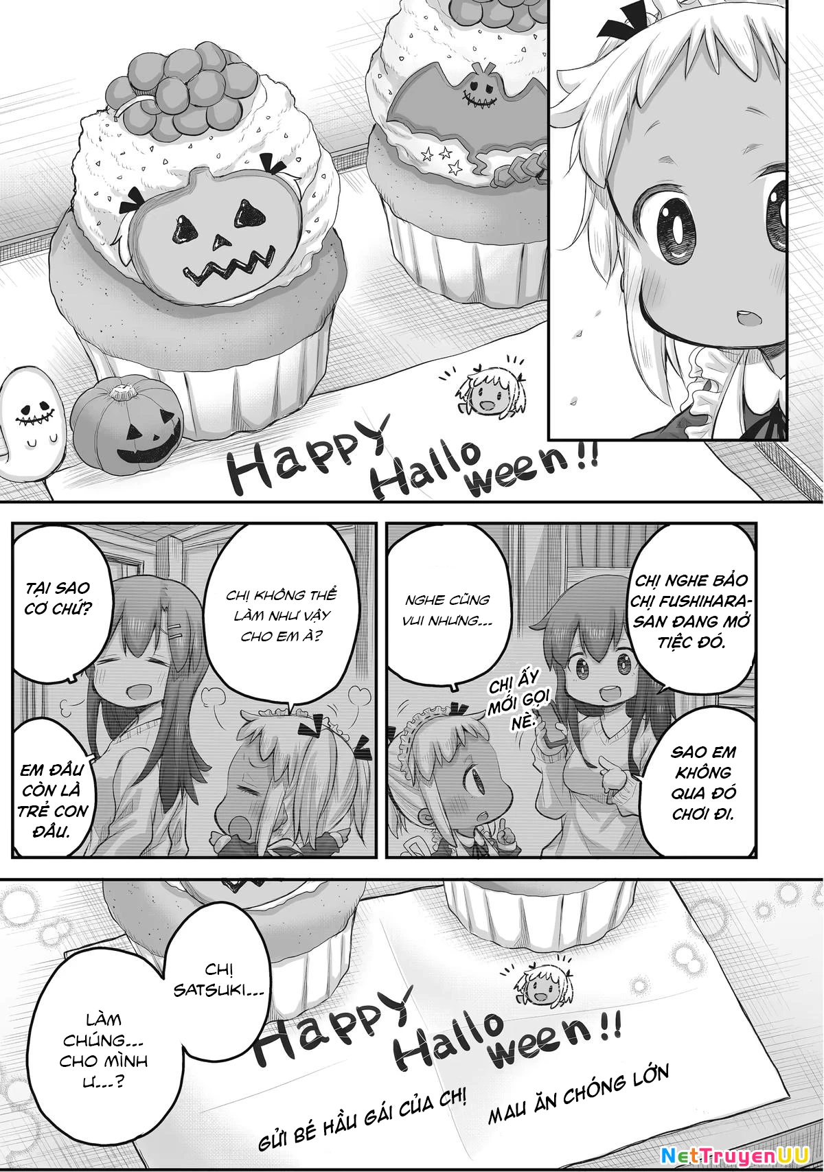 Miss Shachiku and the Little Baby Ghost Chapter 34.5 - Trang 2