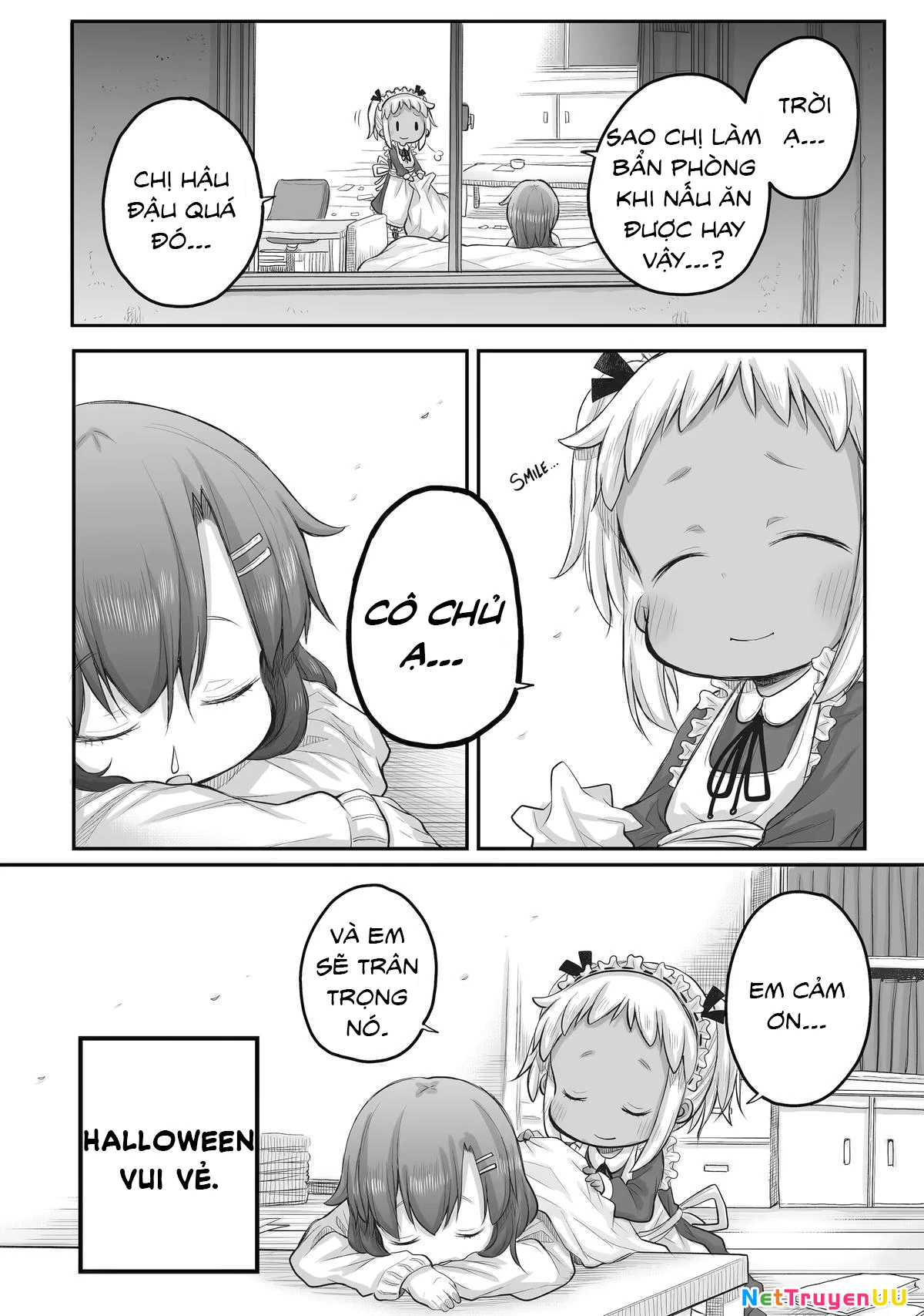 Miss Shachiku and the Little Baby Ghost Chapter 34.5 - Trang 2