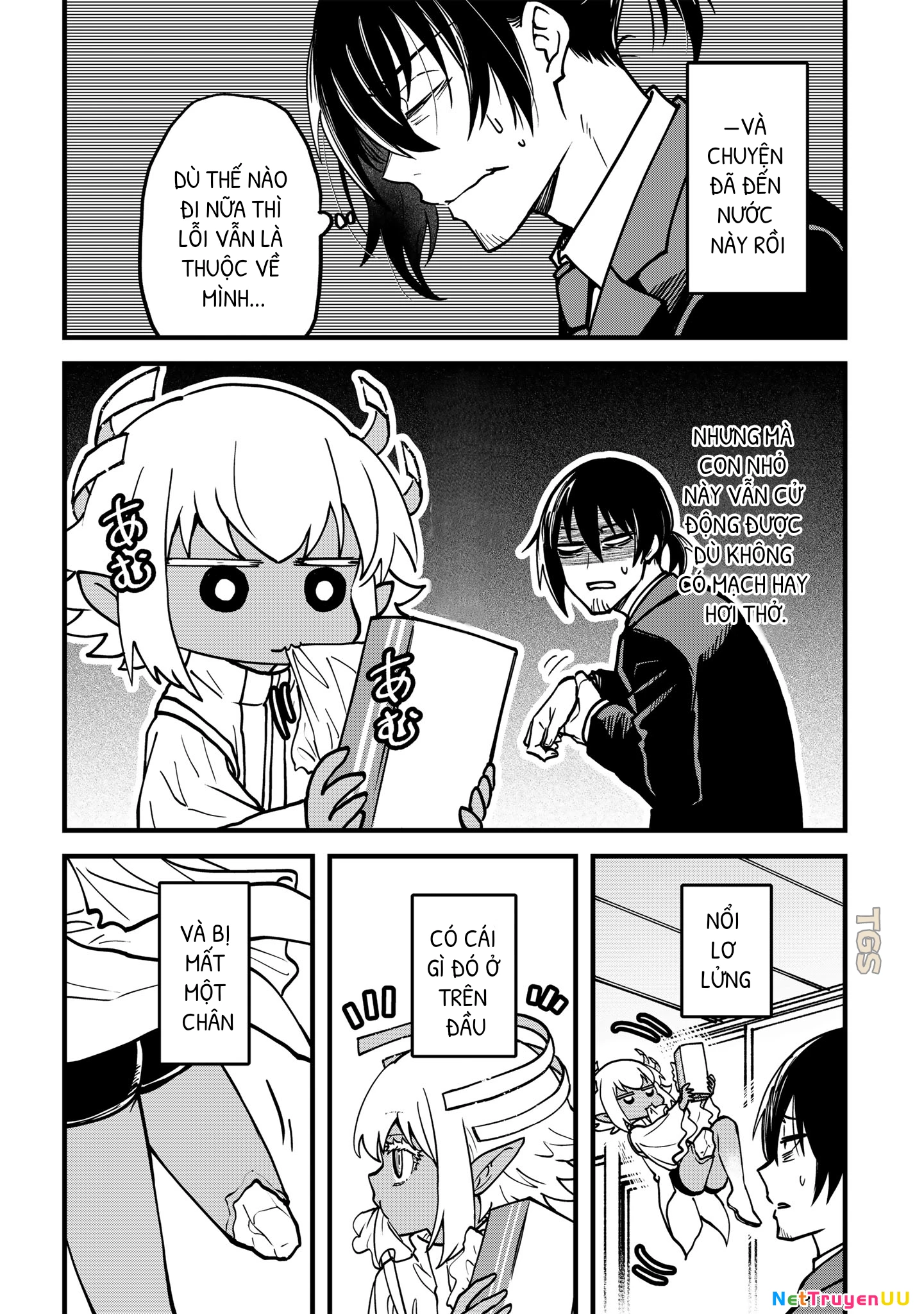 Thiên thần ăn bám - Sự sống đầu tiên trên Trái Đất Chapter 1.5 - Trang 2