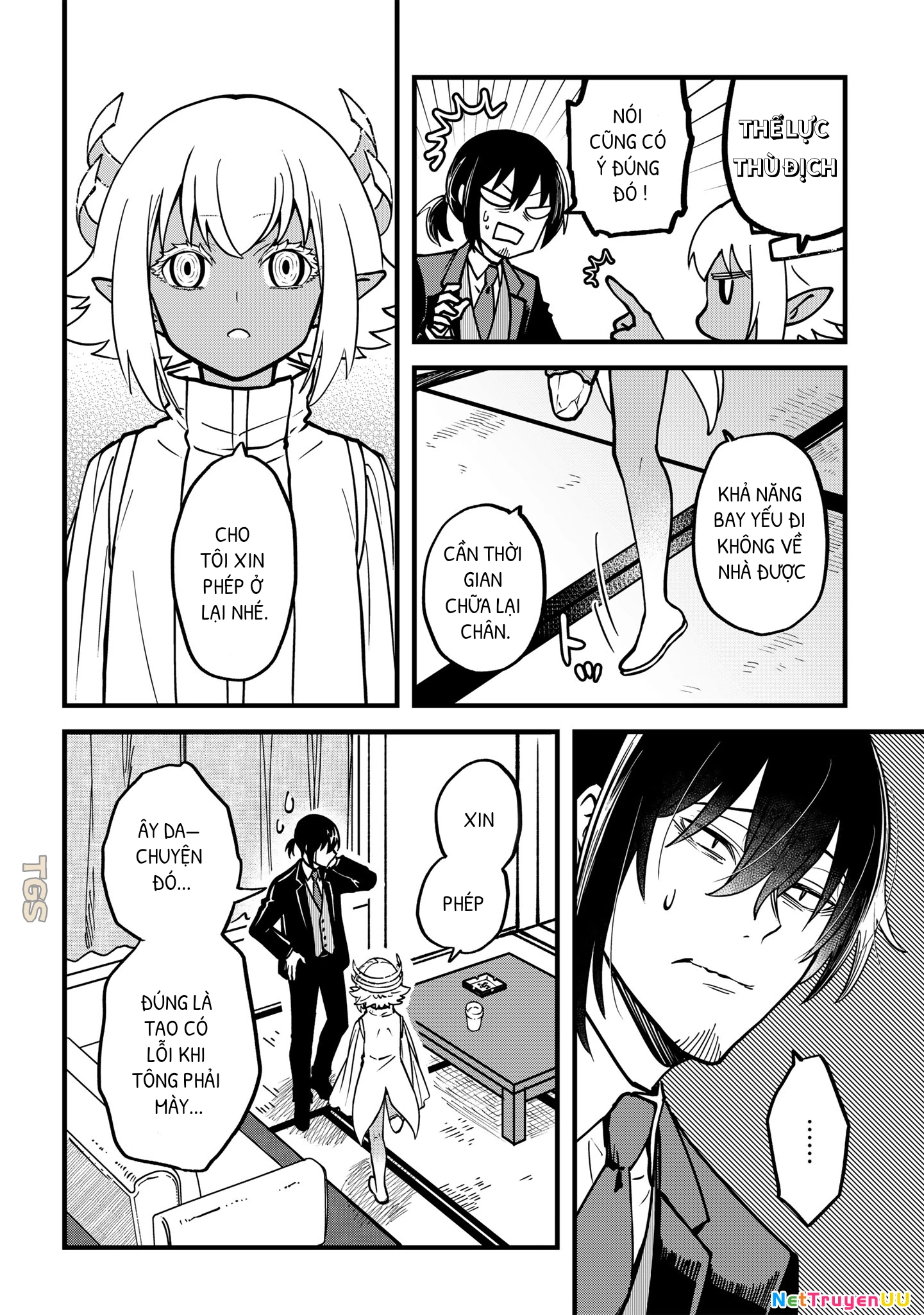 Thiên thần ăn bám - Sự sống đầu tiên trên Trái Đất Chapter 1.5 - Trang 2