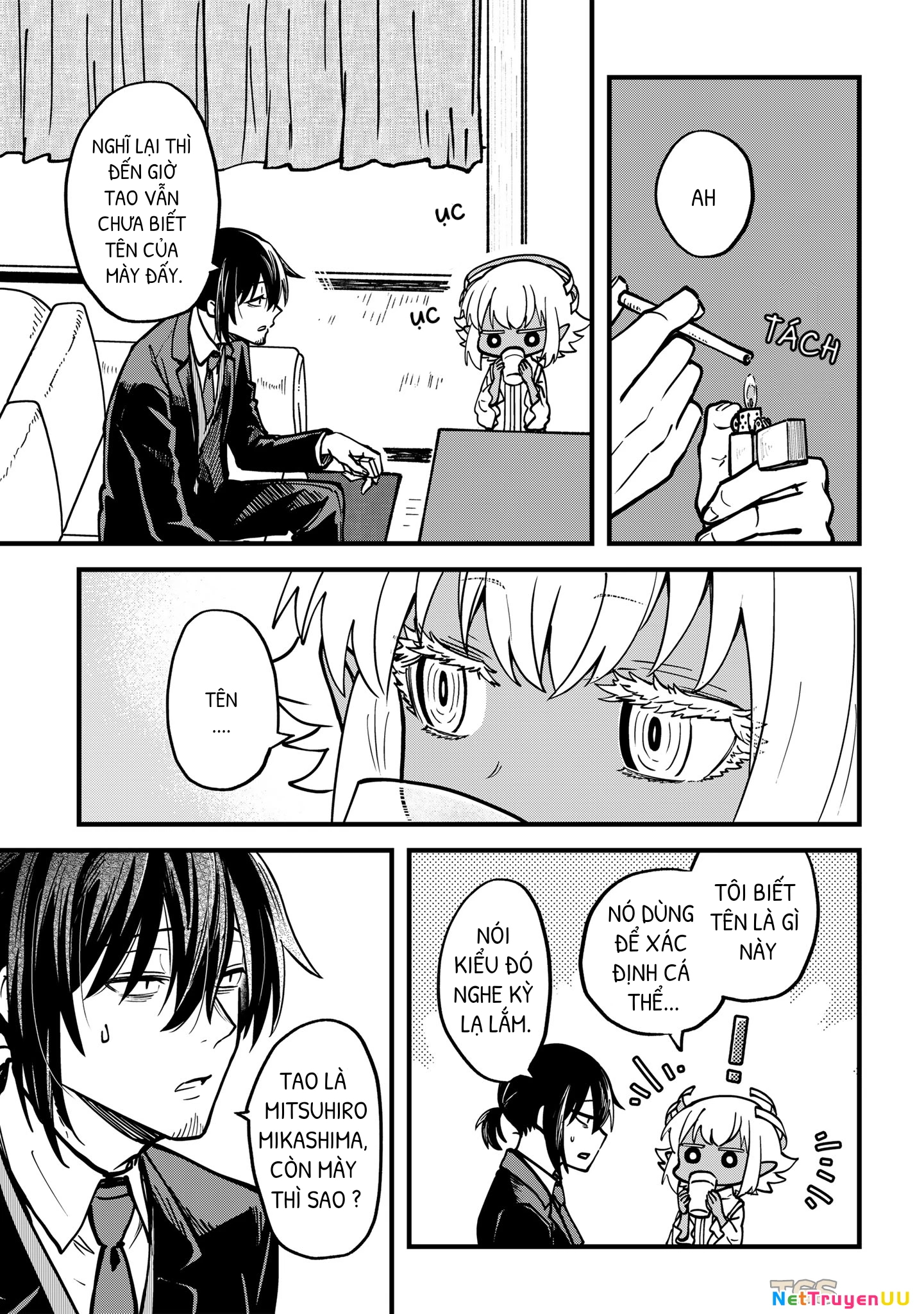 Thiên thần ăn bám - Sự sống đầu tiên trên Trái Đất Chapter 1.5 - Trang 2