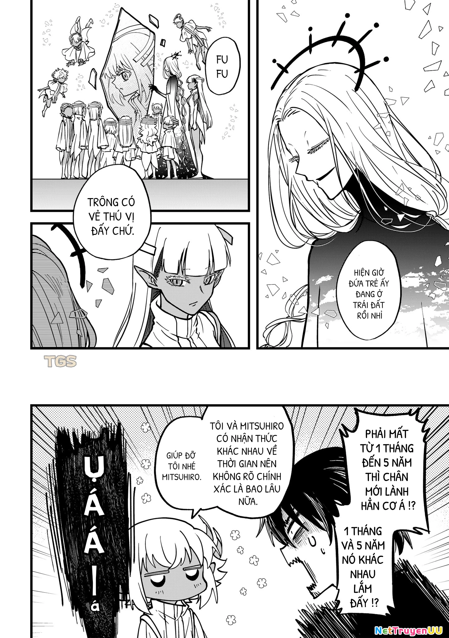 Thiên thần ăn bám - Sự sống đầu tiên trên Trái Đất Chapter 1.5 - Trang 2