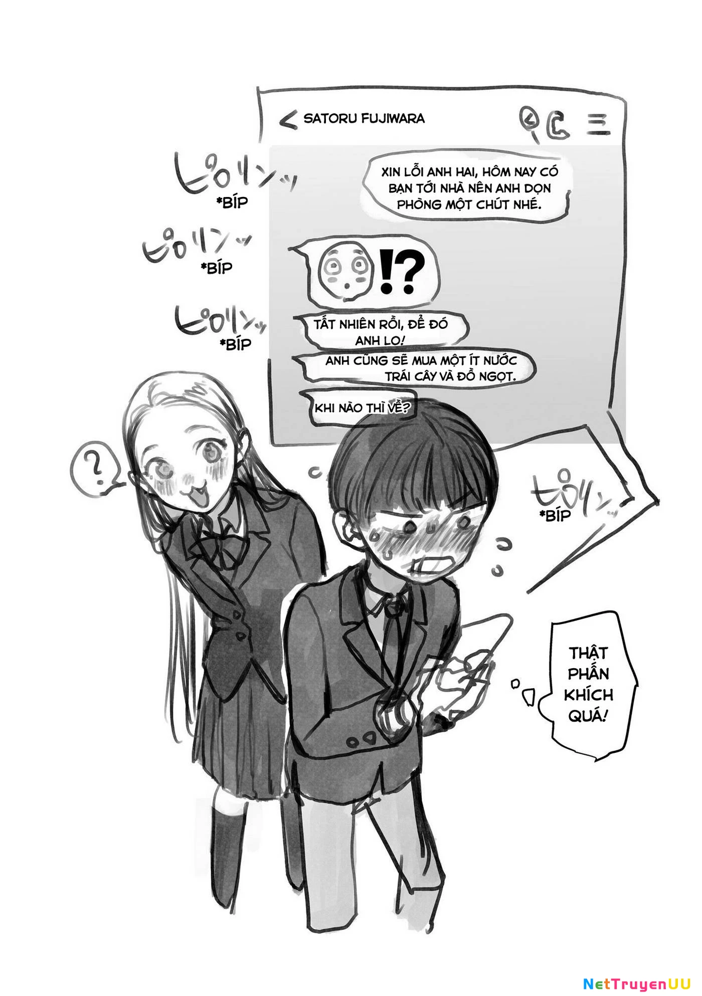 Bé Sơ Trung Sasha Và Thằng Bạn Otaku Cùng Lớp Chapter 22.25 - Trang 2