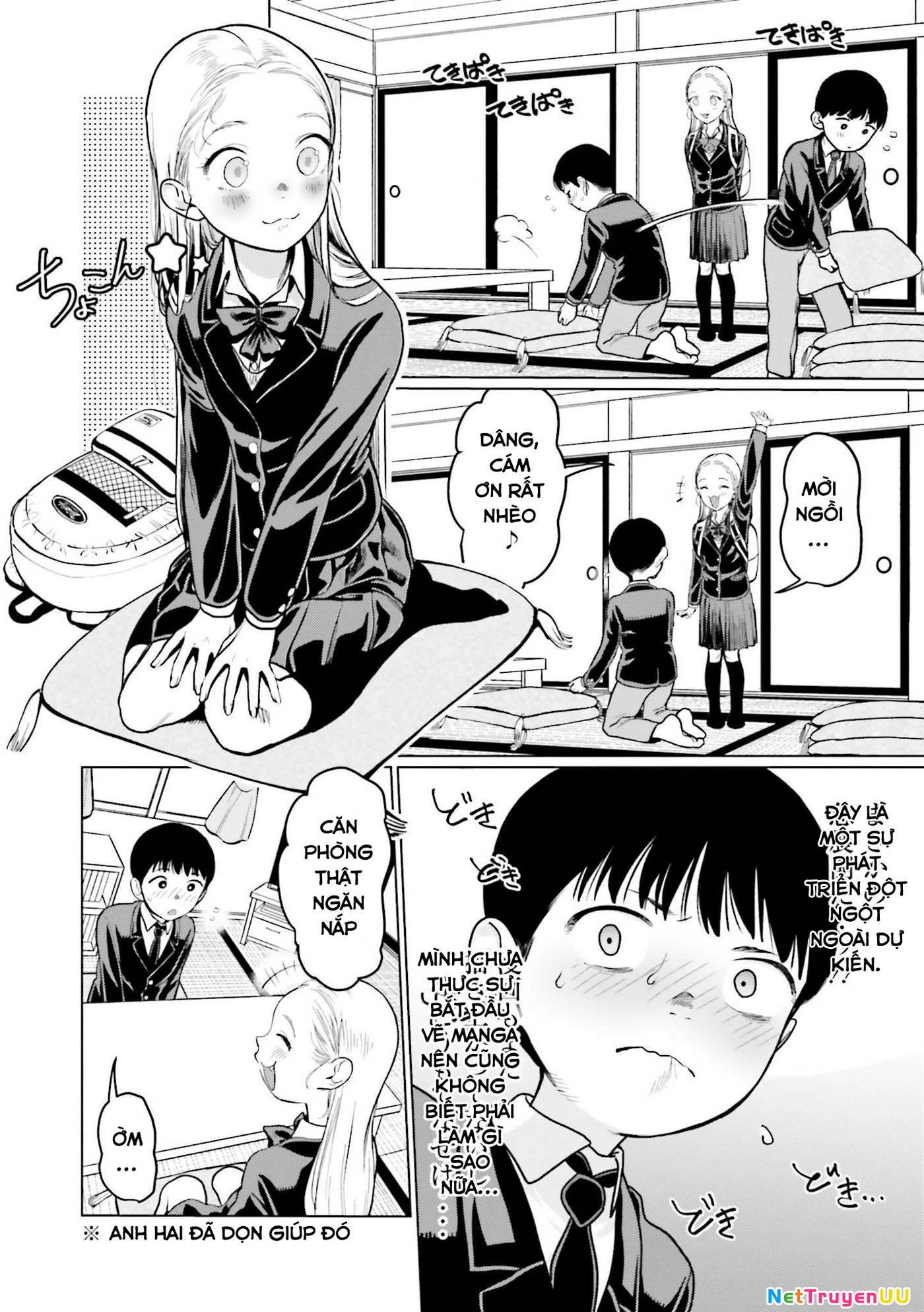 Bé Sơ Trung Sasha Và Thằng Bạn Otaku Cùng Lớp Chapter 22.5 - Trang 2