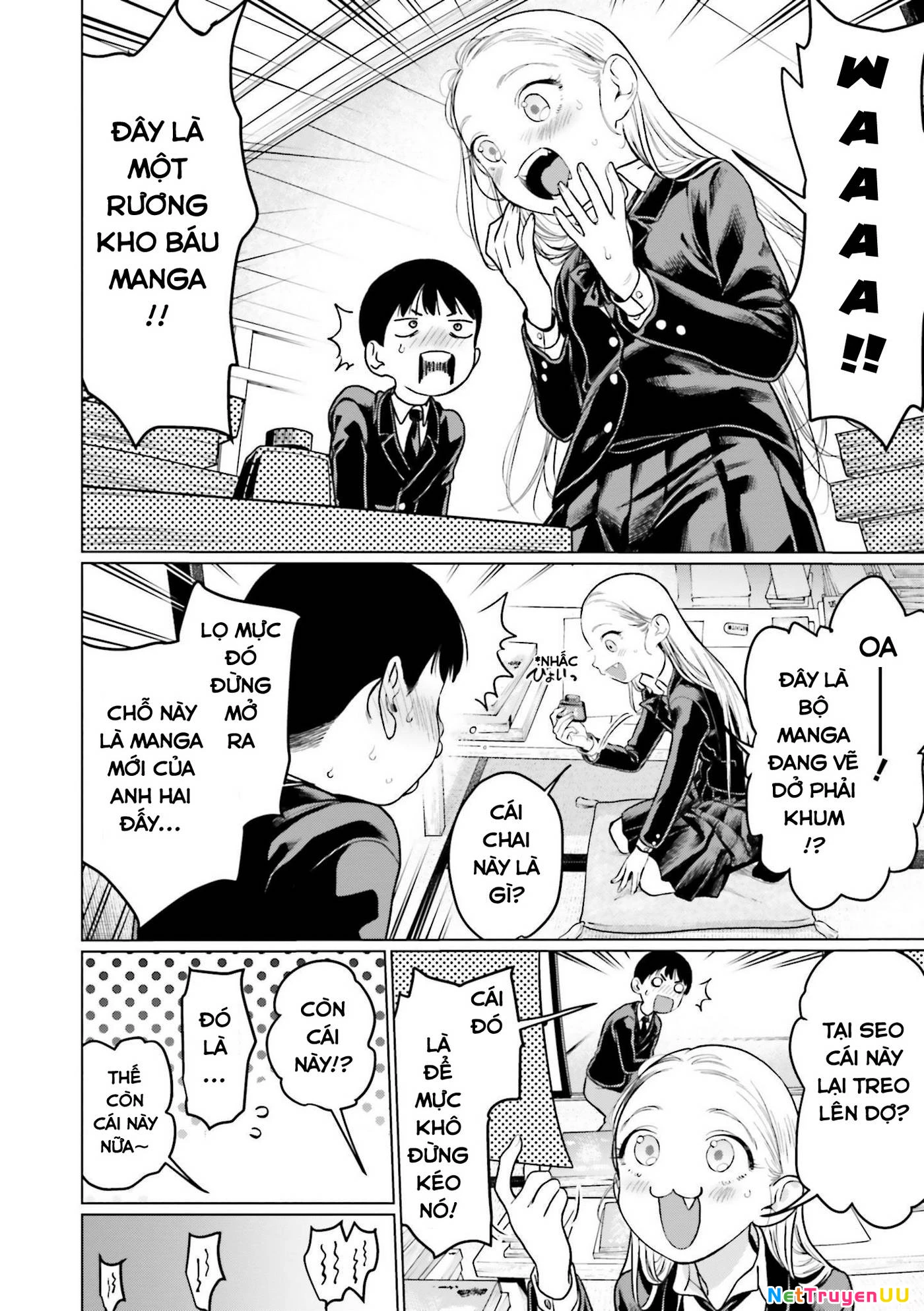 Bé Sơ Trung Sasha Và Thằng Bạn Otaku Cùng Lớp Chapter 22.5 - Trang 2