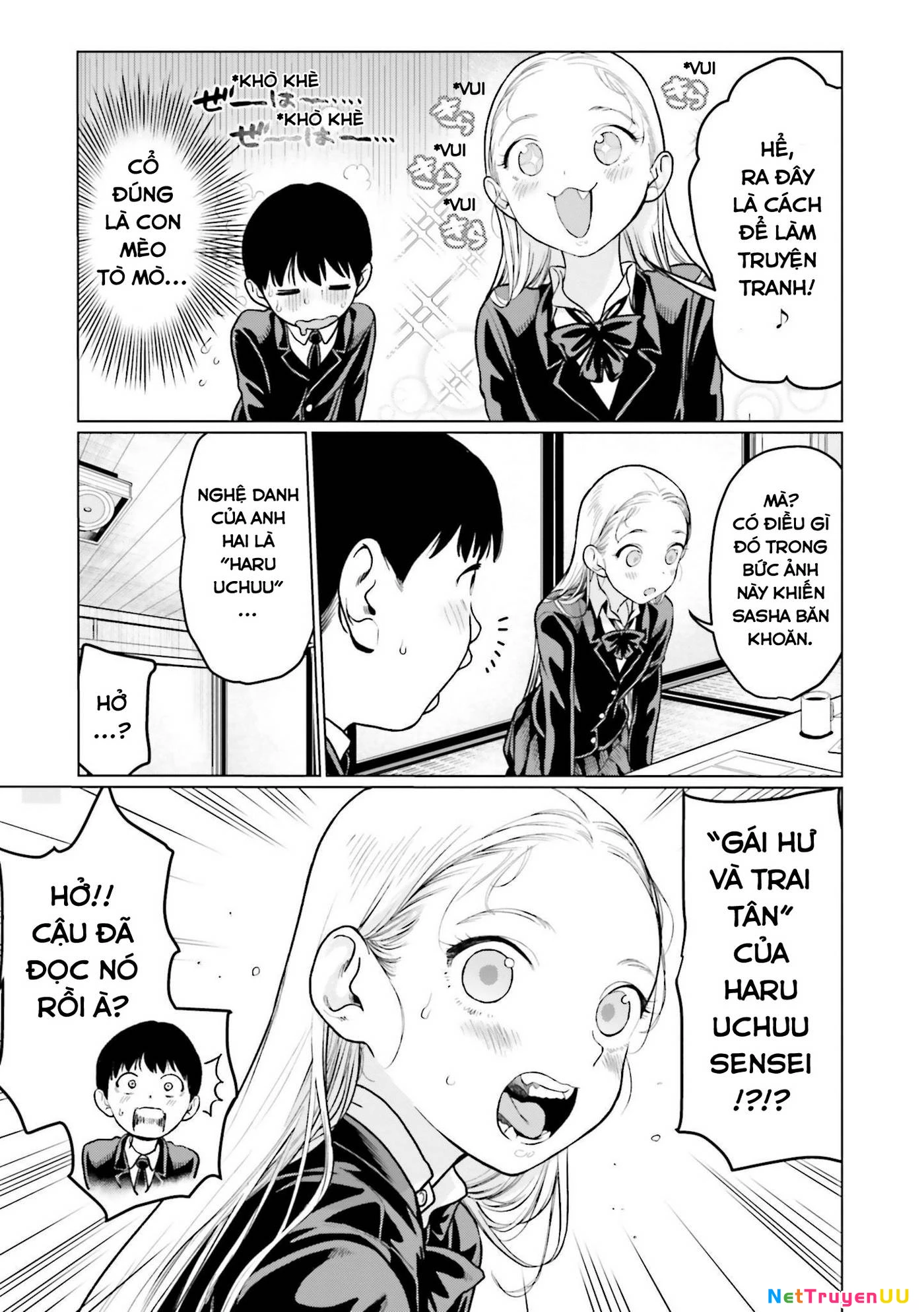 Bé Sơ Trung Sasha Và Thằng Bạn Otaku Cùng Lớp Chapter 22.5 - Trang 2