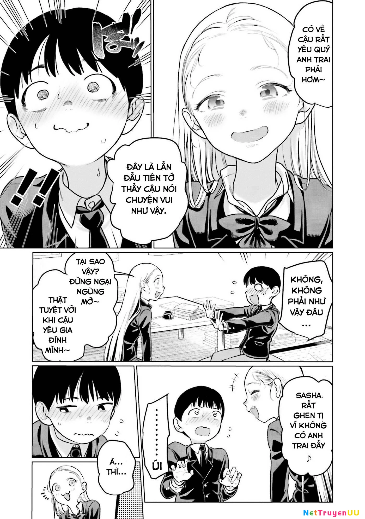 Bé Sơ Trung Sasha Và Thằng Bạn Otaku Cùng Lớp Chapter 22.5 - Trang 2