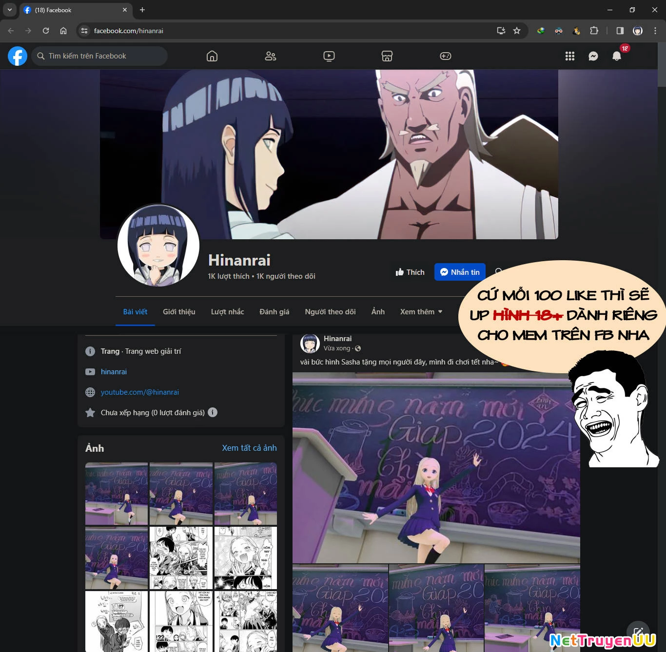 Bé Sơ Trung Sasha Và Thằng Bạn Otaku Cùng Lớp Chapter 22.5 - Trang 2