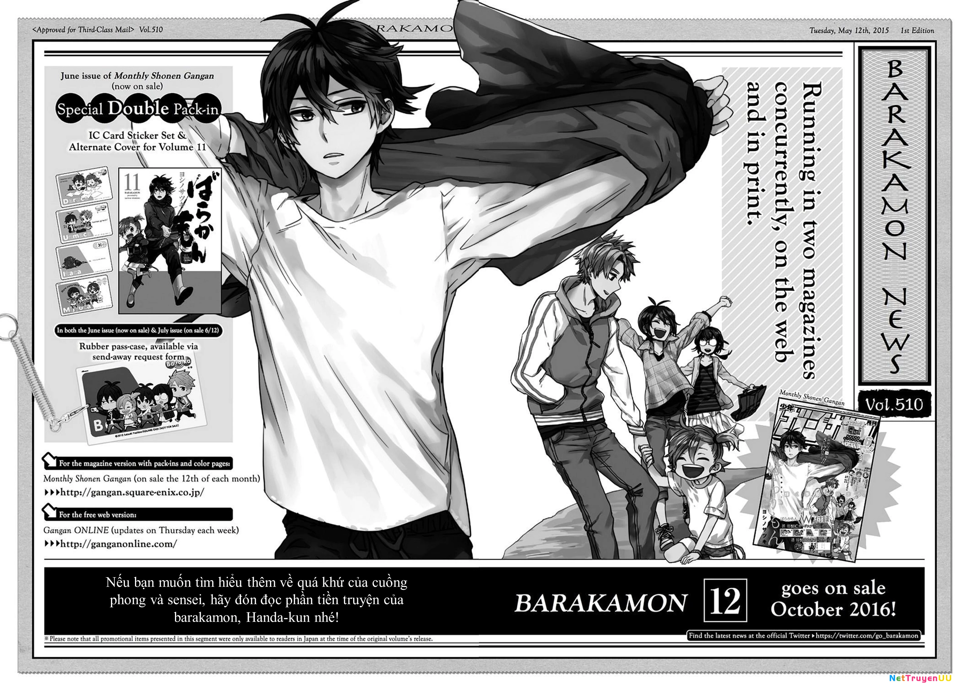 Barakamon Chapter 87 - Trang 3