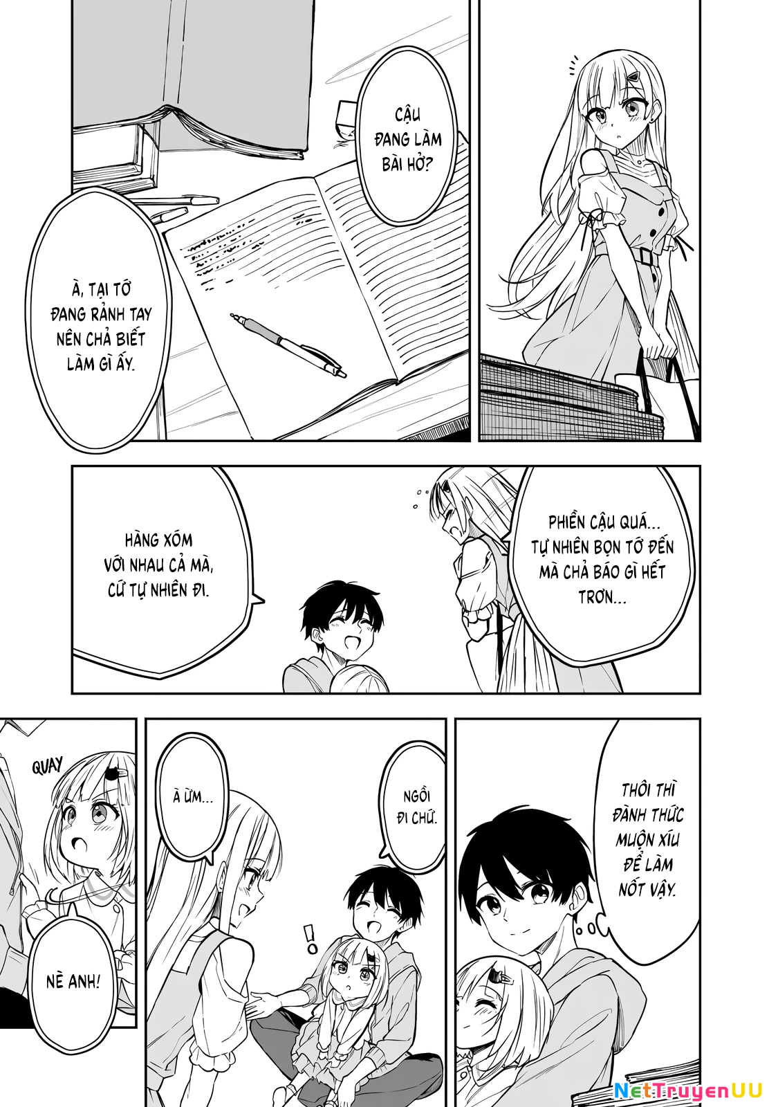 Sau khi tình cờ giúp đỡ một bé gái lạc đường, nàng mỹ nữ du học sinh thường xuyên lui tới căn hộ của tôi Chapter 07 - Trang 2