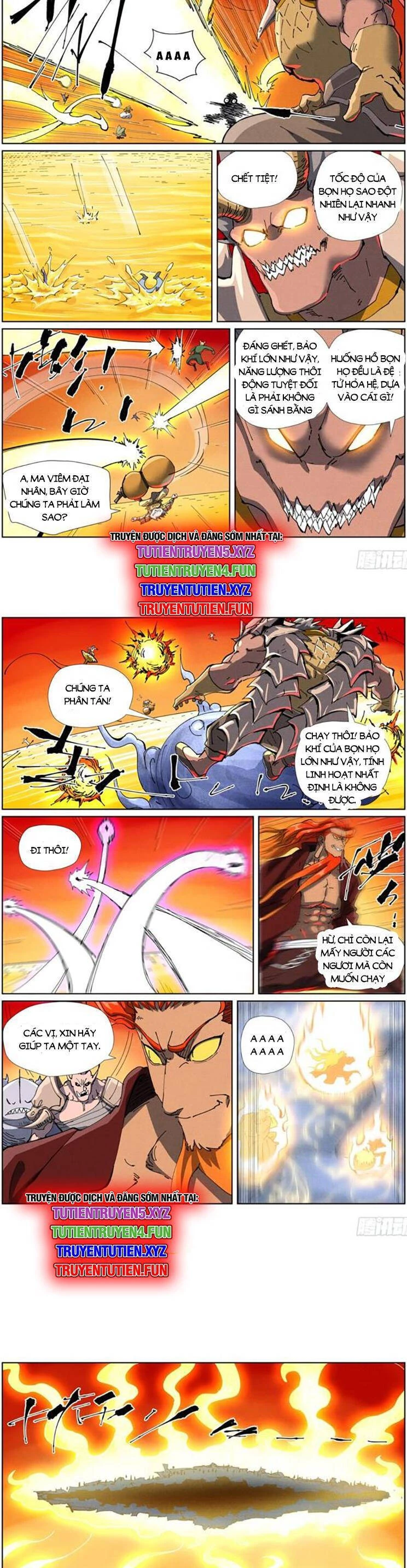 Yêu Thần Ký Chapter 611 - Trang 4
