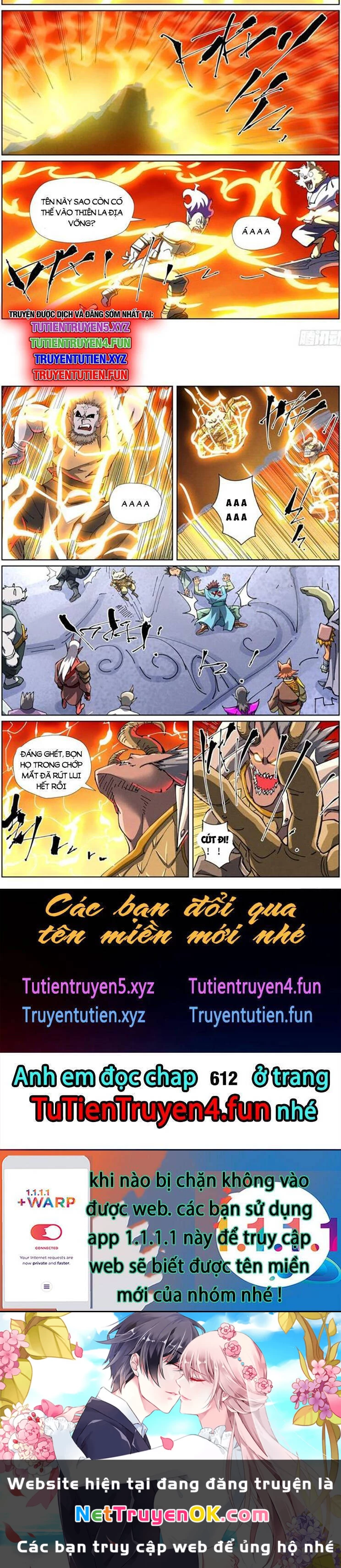 Yêu Thần Ký Chapter 611 - Trang 4