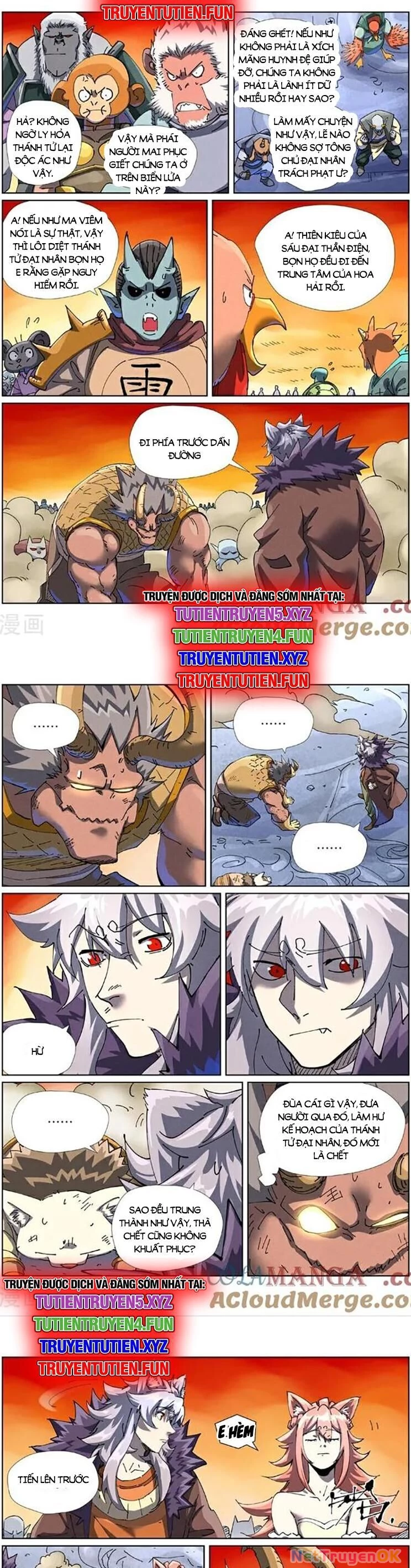 Yêu Thần Ký Chapter 613 - Trang 4
