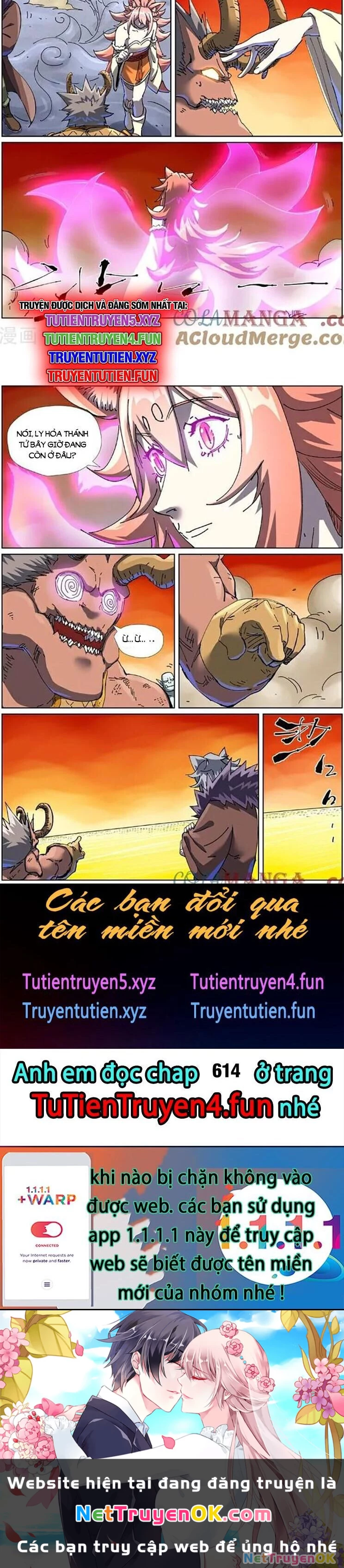 Yêu Thần Ký Chapter 613 - Trang 4