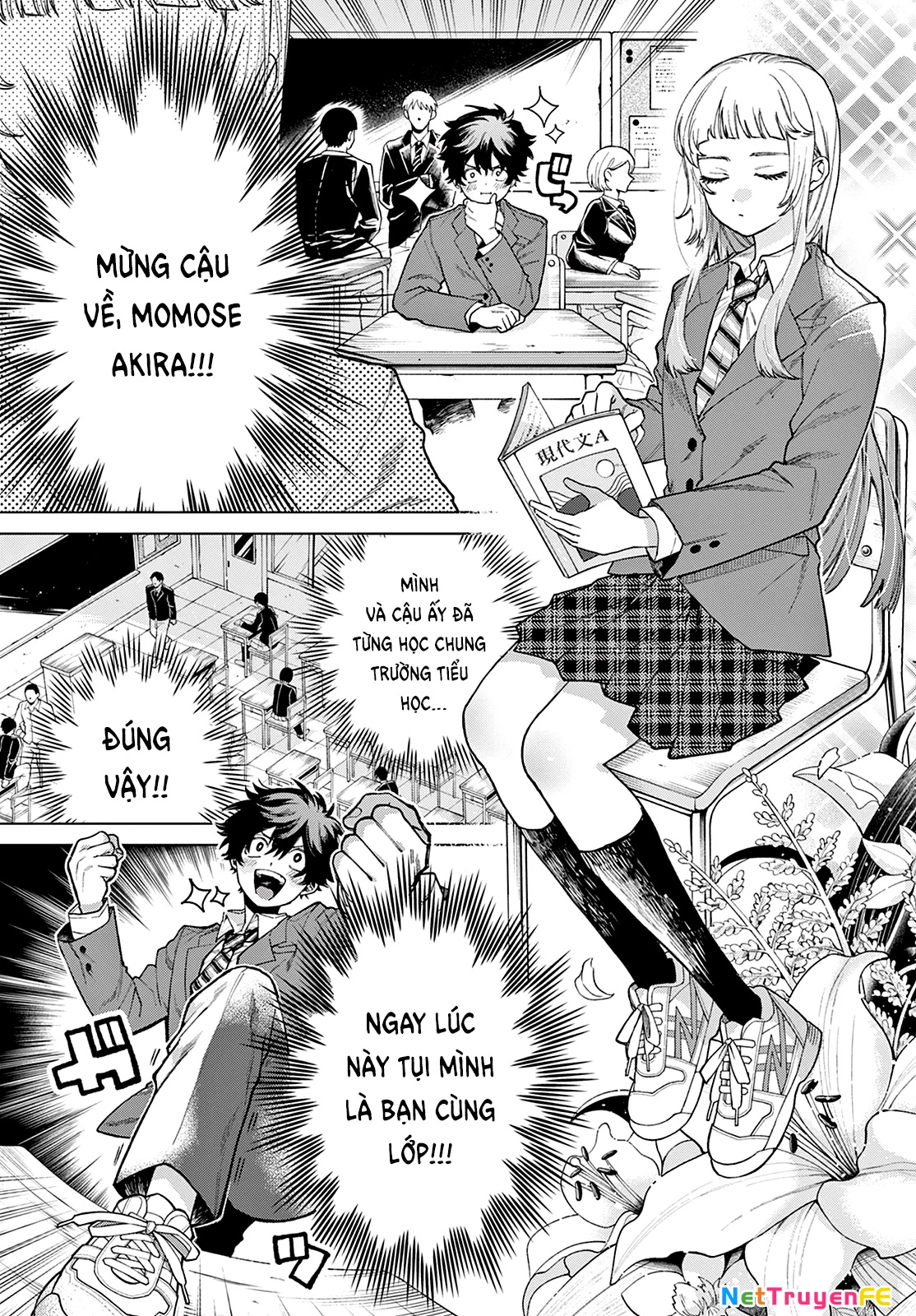 Mối tình đầu đầy trắc trở của Momose Akira Chapter 1 - Trang 3