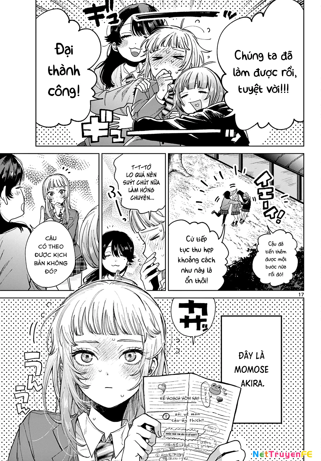 Mối tình đầu đầy trắc trở của Momose Akira Chapter 1 - Trang 3