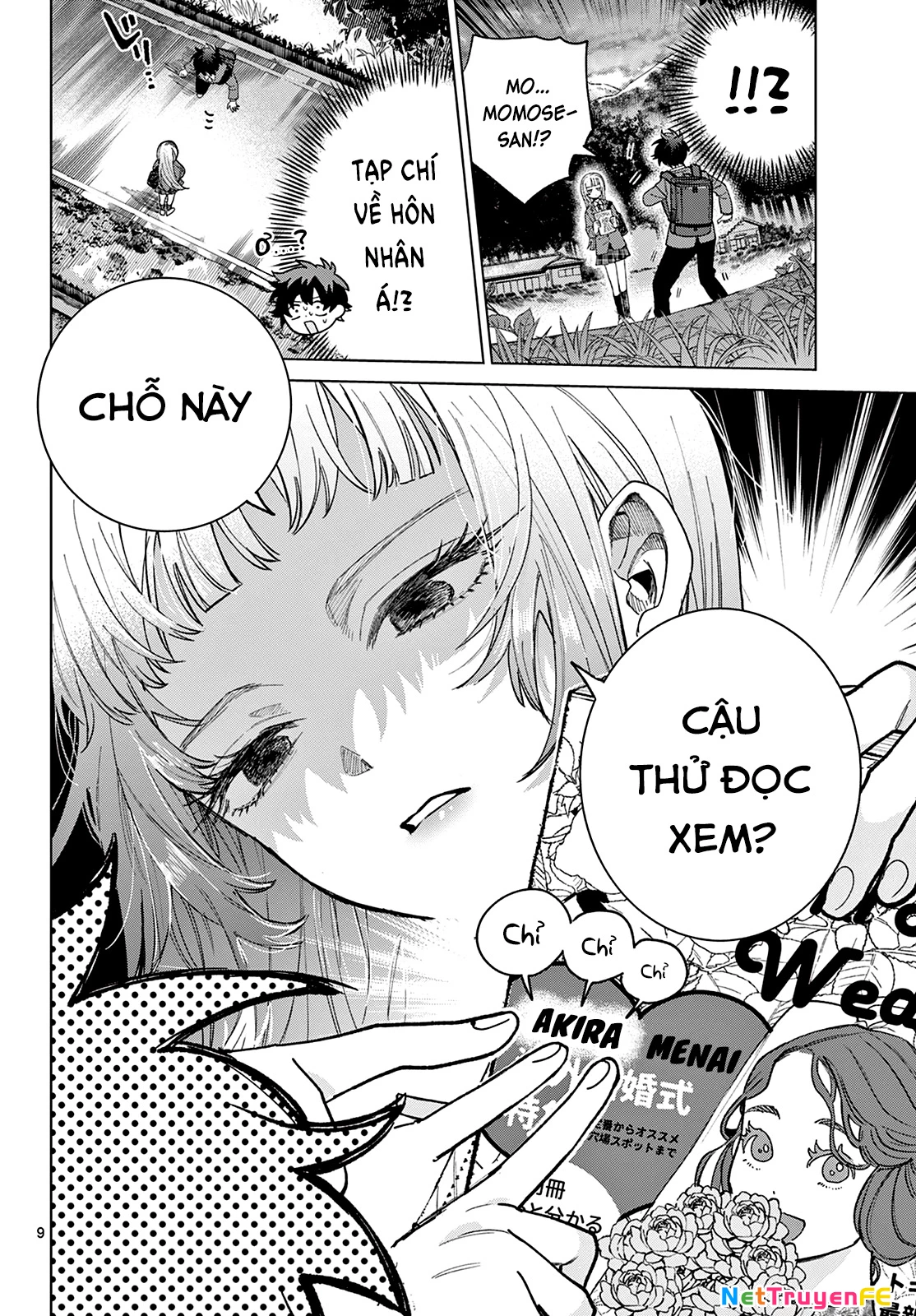 Mối tình đầu đầy trắc trở của Momose Akira Chapter 3 - Trang 3