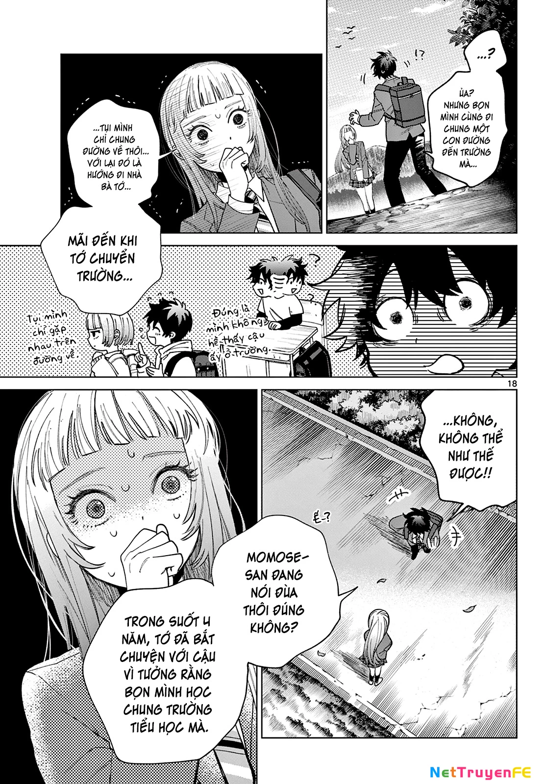 Mối tình đầu đầy trắc trở của Momose Akira Chapter 3 - Trang 3