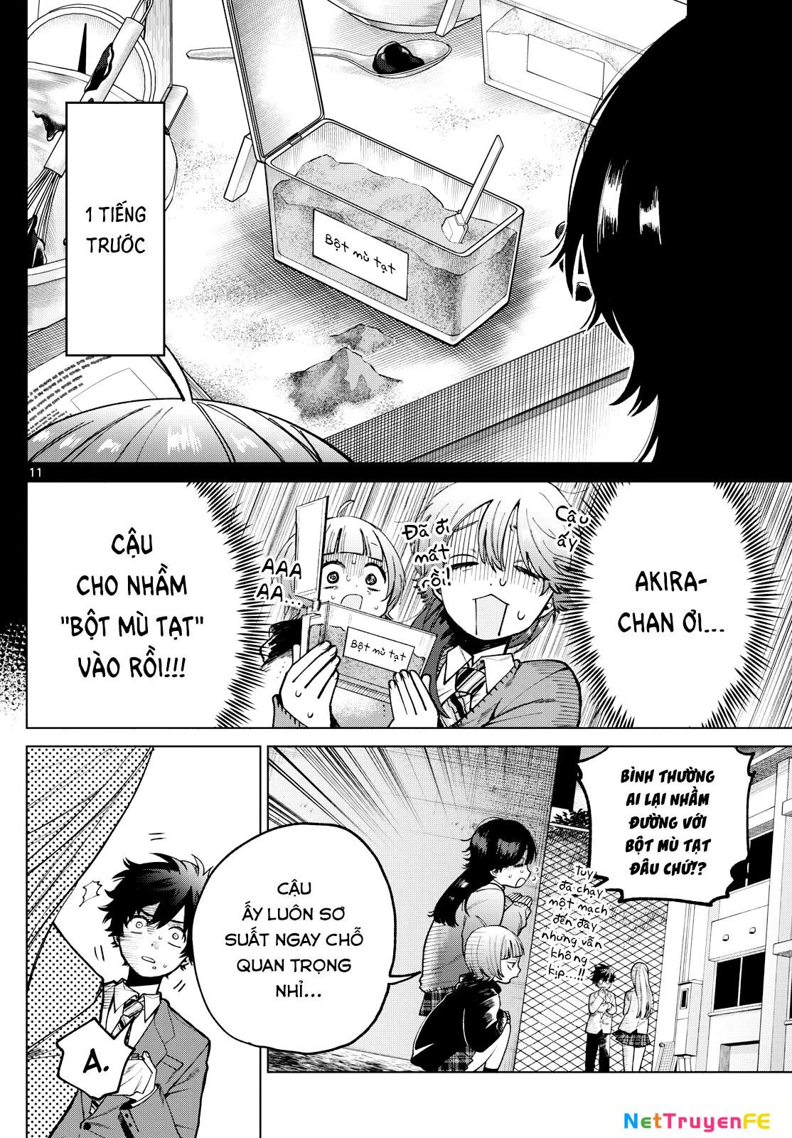 Mối tình đầu đầy trắc trở của Momose Akira Chapter 5 - Trang 3