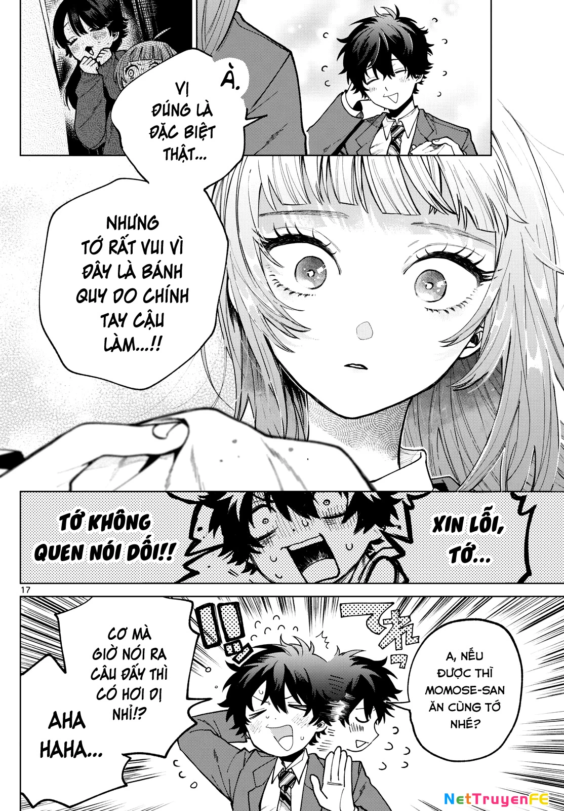 Mối tình đầu đầy trắc trở của Momose Akira Chapter 5 - Trang 3