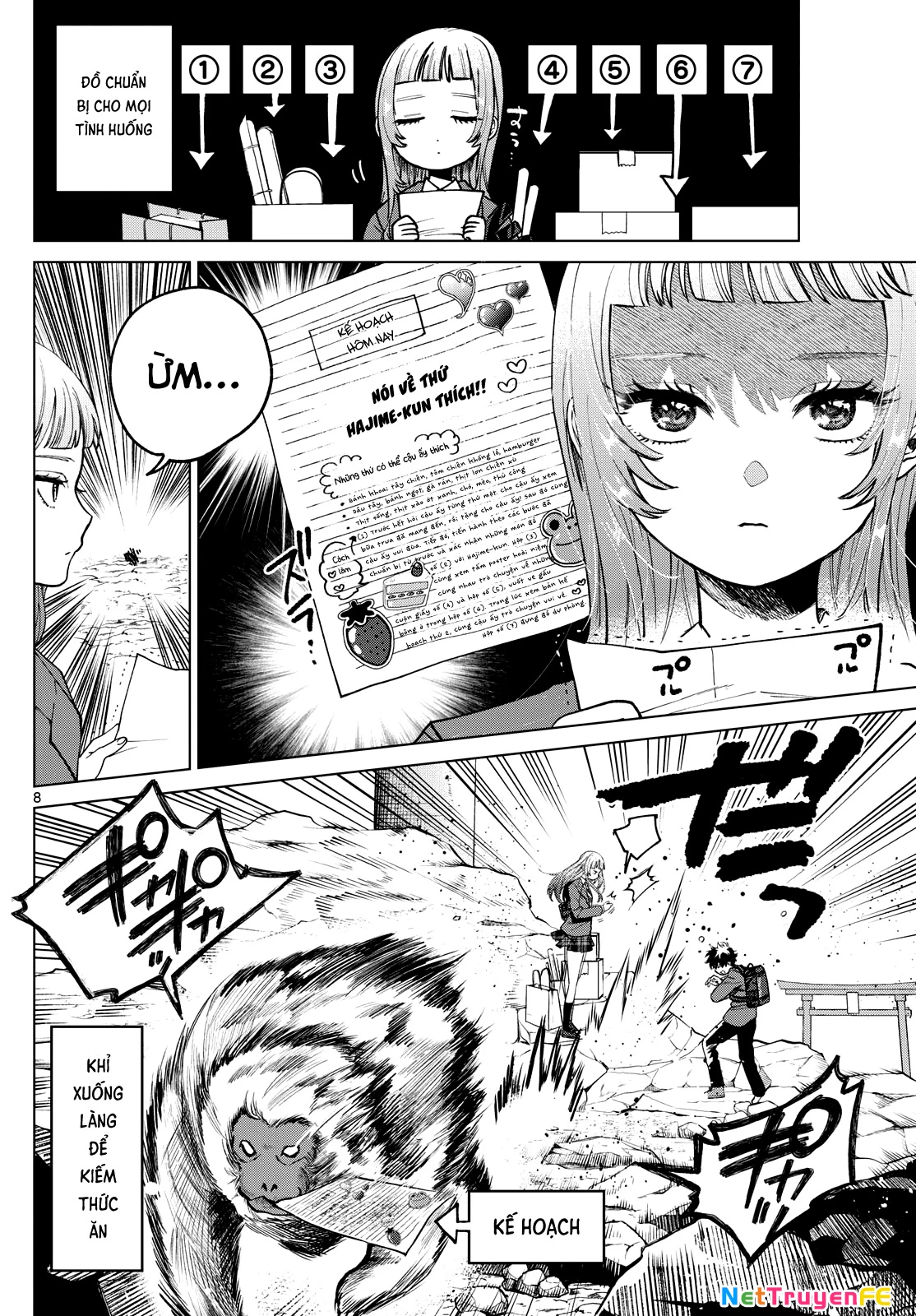 Mối tình đầu đầy trắc trở của Momose Akira Chapter 7 - Trang 3