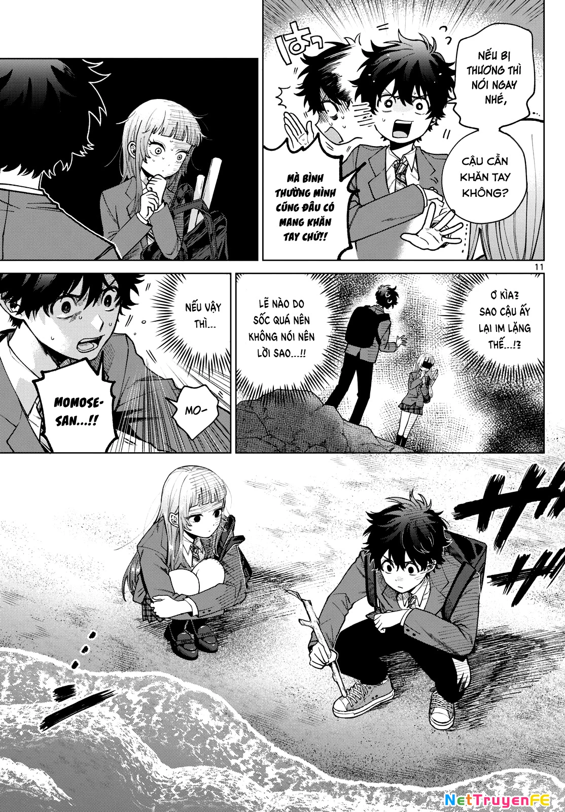 Mối tình đầu đầy trắc trở của Momose Akira Chapter 7 - Trang 3