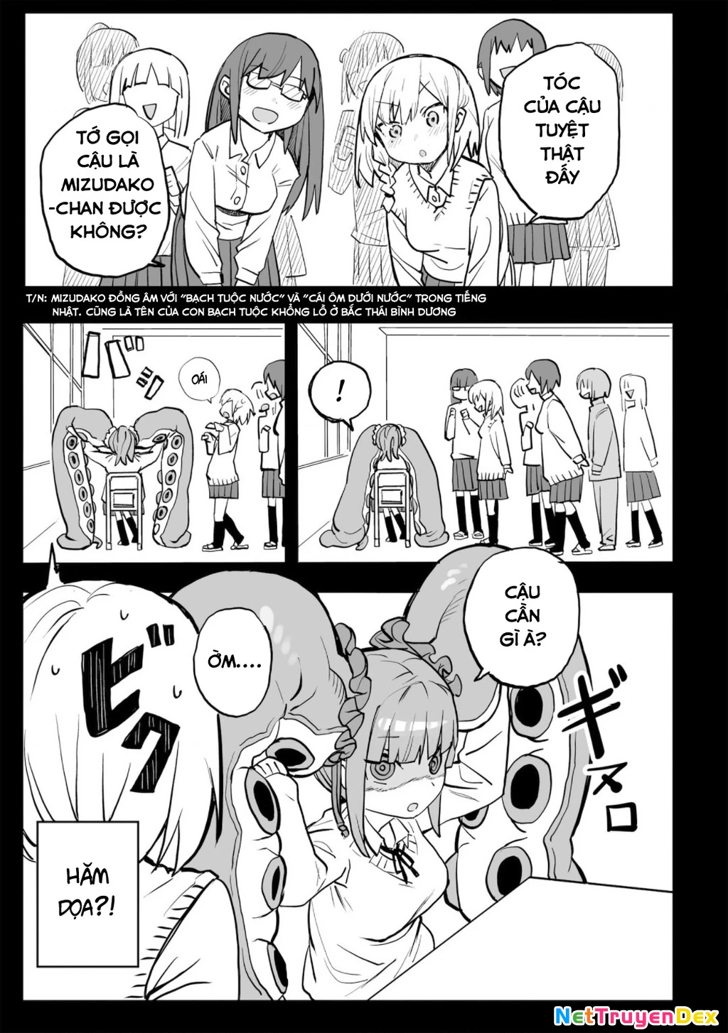 Không thể thoát khỏi Mizudako-chan! Chapter 0 - Trang 3
