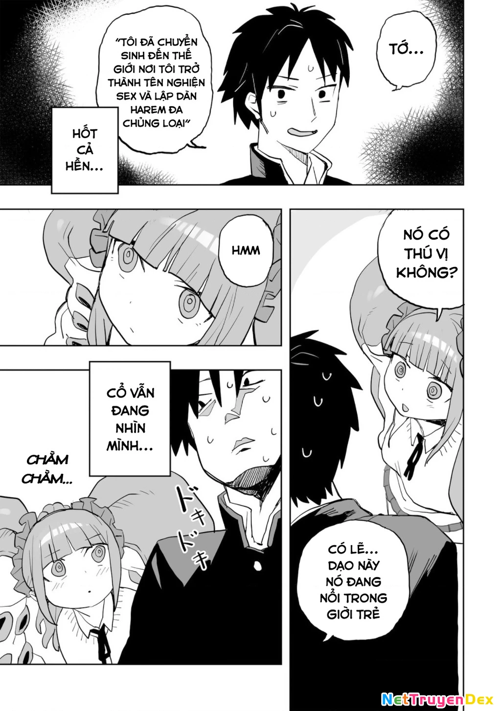 Không thể thoát khỏi Mizudako-chan! Chapter 0 - Trang 3