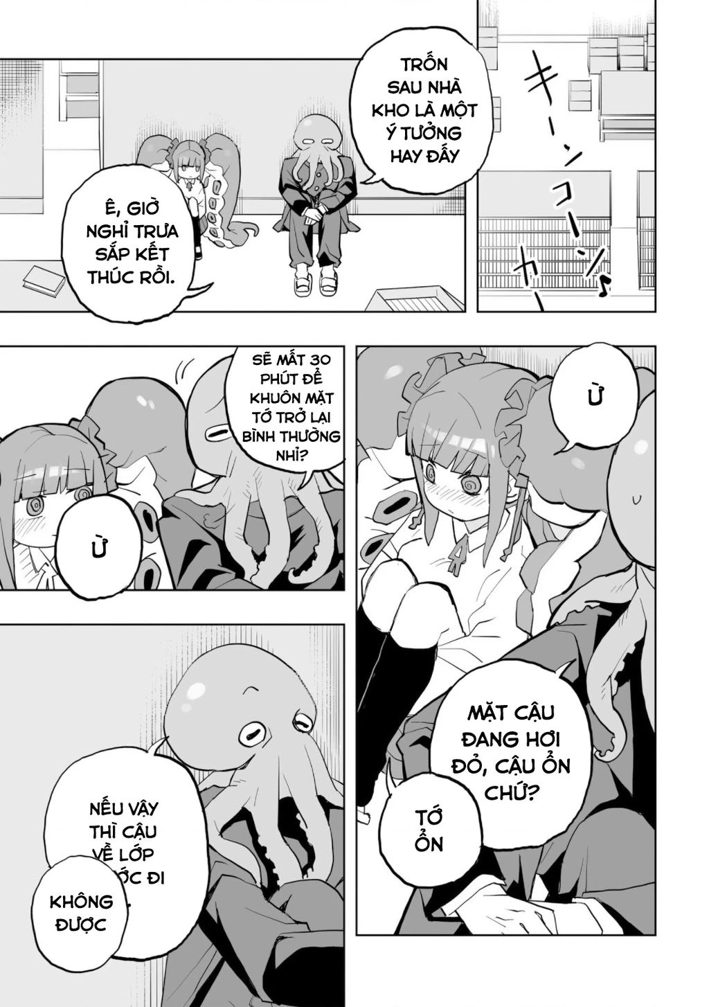 Không thể thoát khỏi Mizudako-chan! Chapter 0 - Trang 3